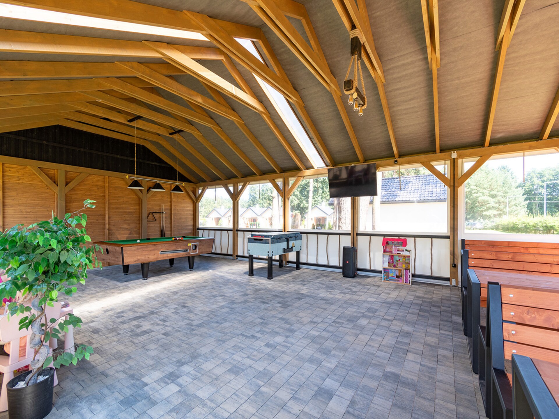 Comfortabel vakantiehuis voor 6 op kindvriendelijk park bij zee in Jarosławiec - foto 25