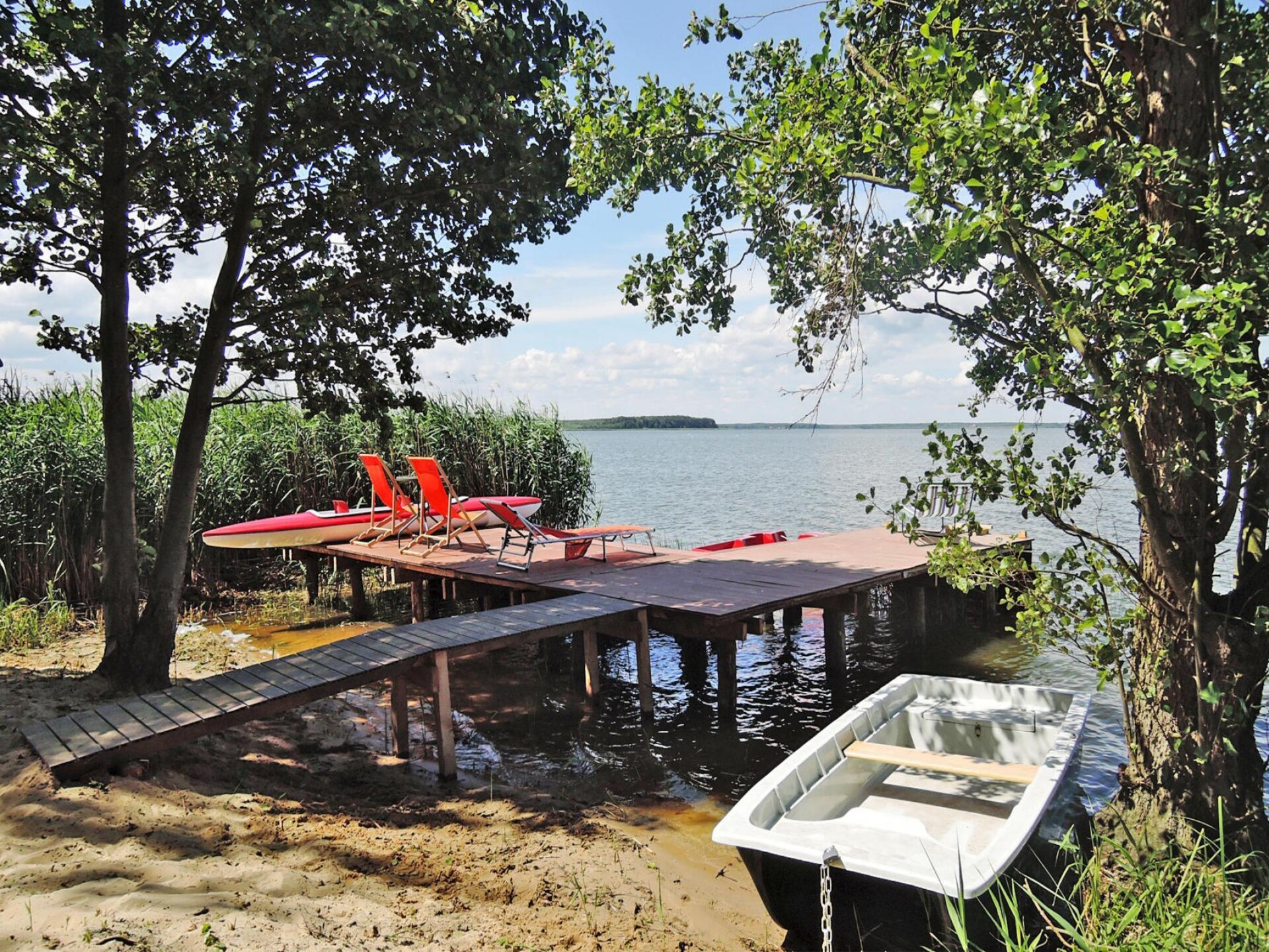 Aan het meer: nieuw vakantiehuis in Nowe Warpno voor 6 personen - foto 3