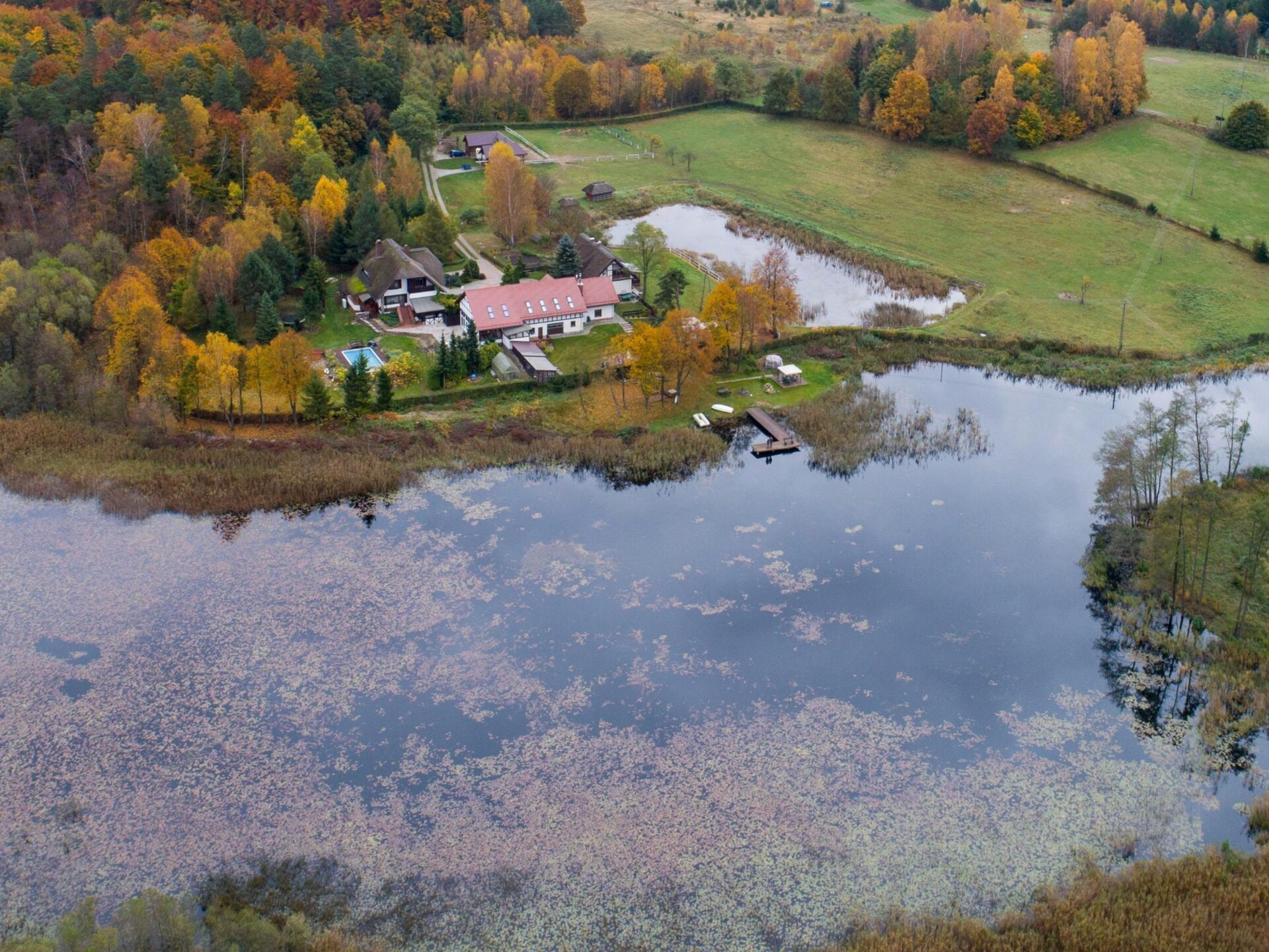 Appartement aan het meer van Boruja – zwemmen, vissen en paardrijden - foto 20