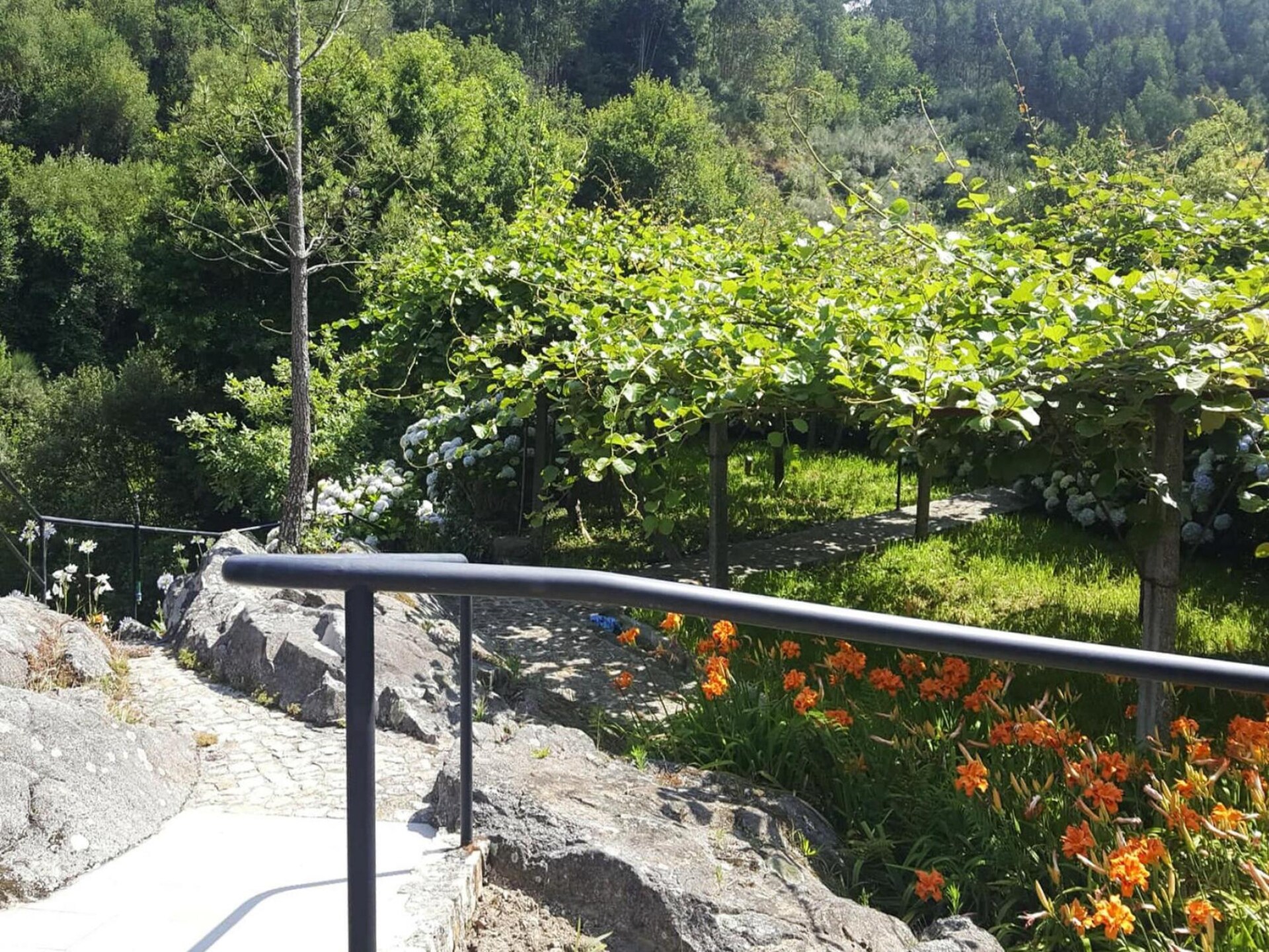 Gerenoveerd granieten huis met panoramisch uitzicht op de rivier de Caima - foto 10
