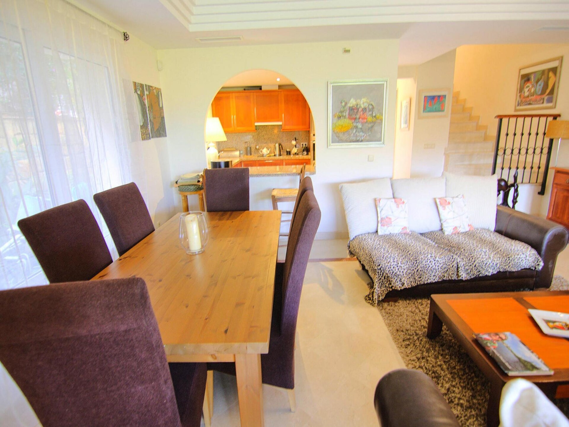 Ruim vakantiehuis aan de golfbaan in Mijas Costa voor 6 personen - foto 7