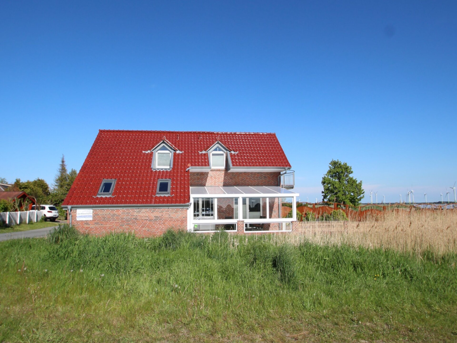 Ruim vakantiehuis met Feldblick in Dornumersiel, 3 km van de Noordzee - foto 18
