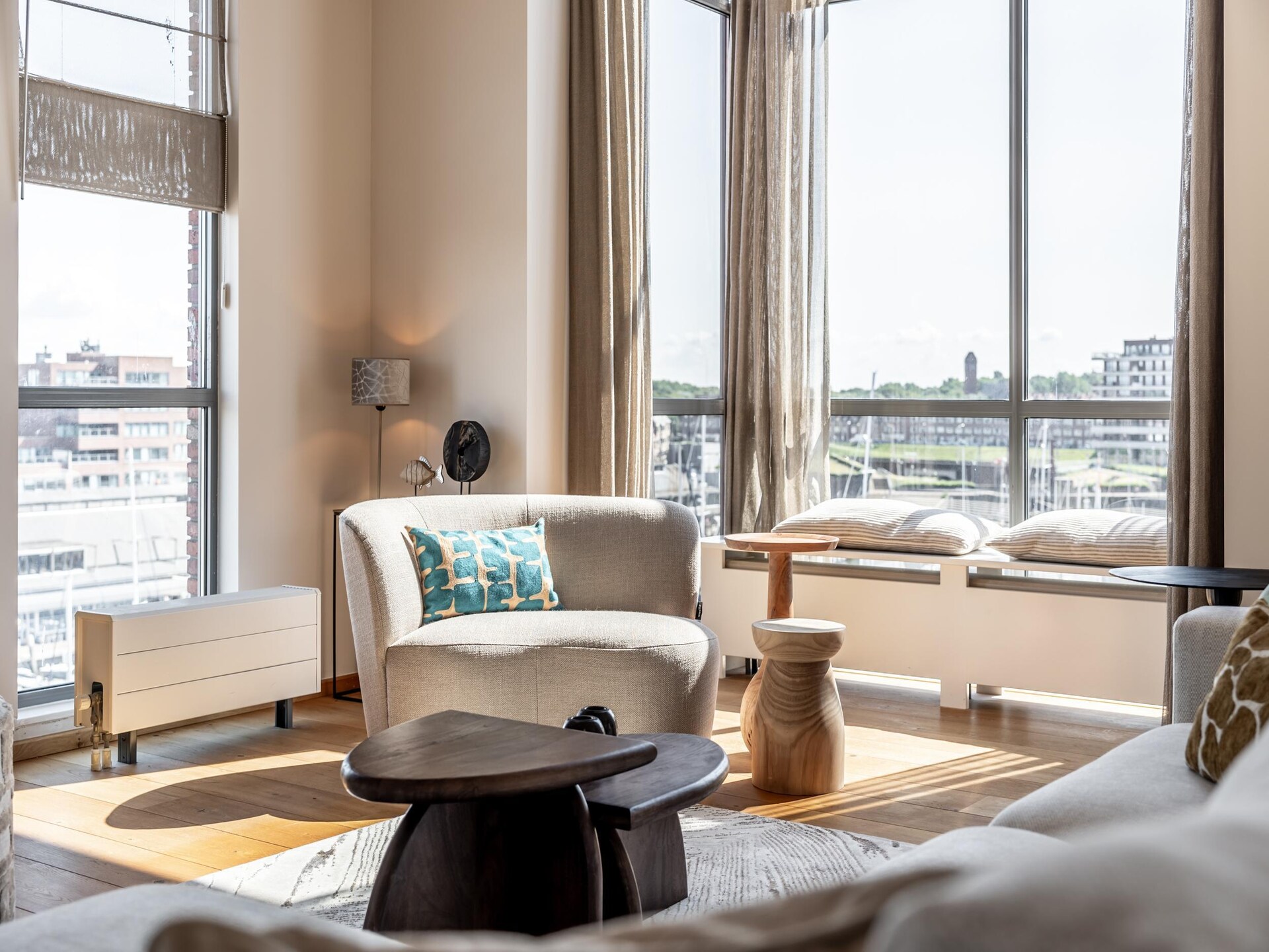 Luxe penthouse met havenzicht in Scheveningen, 850m van strand - foto 7