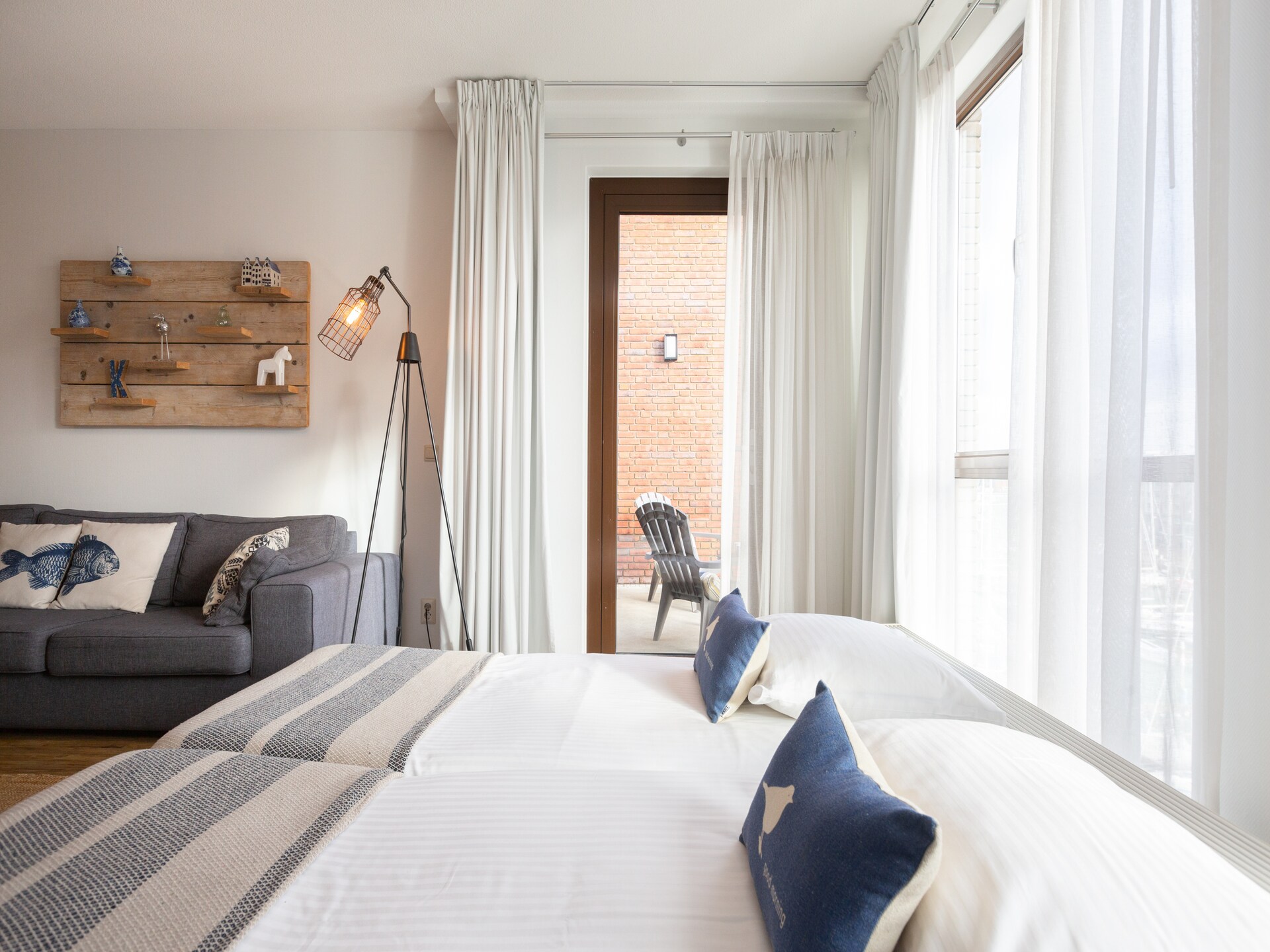 Luxe appartement met havenzicht en balkon in Scheveningen - foto 13