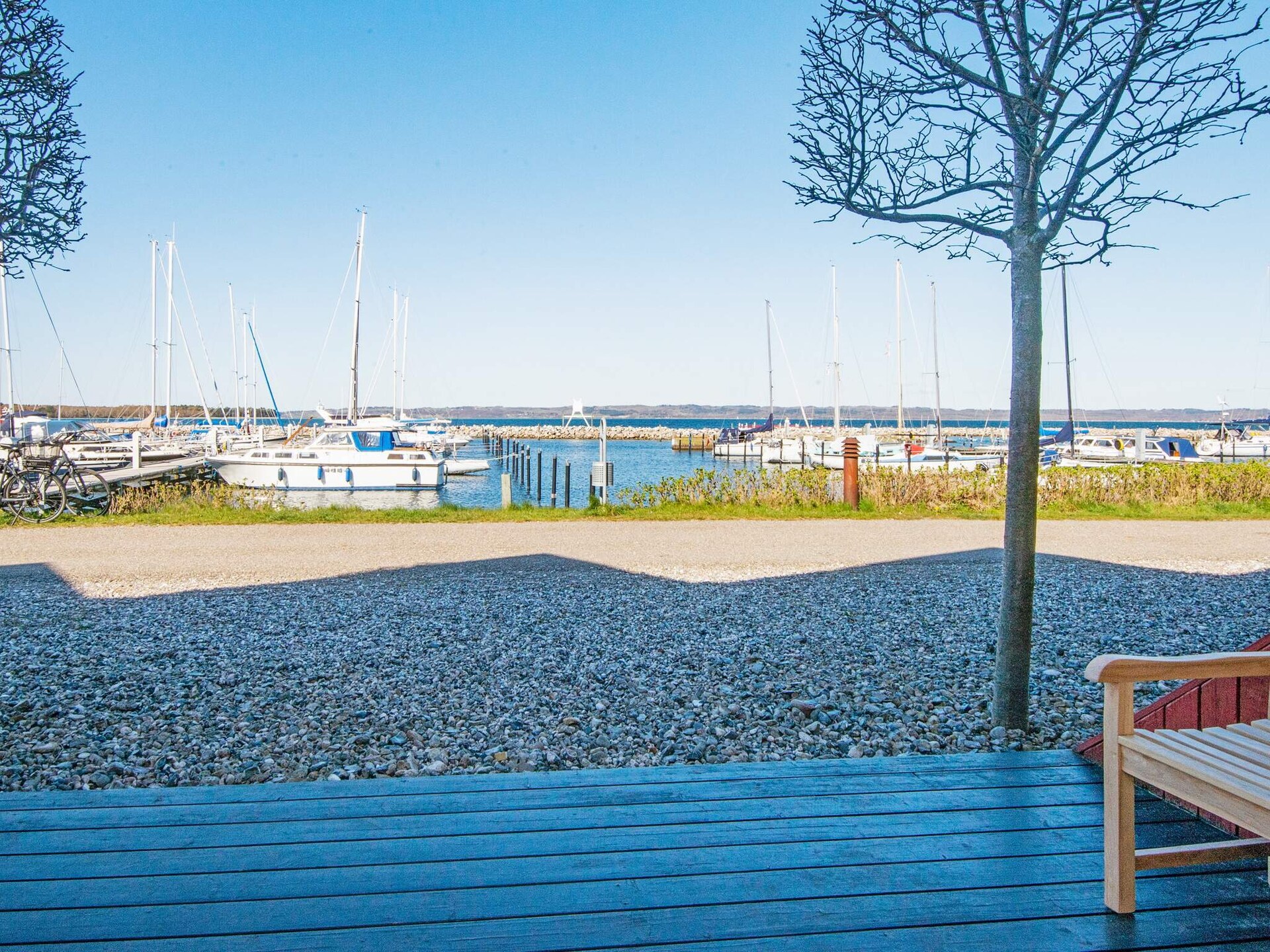 Rood vakantiehuis direct aan de haven van Ebeltoft, 20 meter van de zee - foto 17