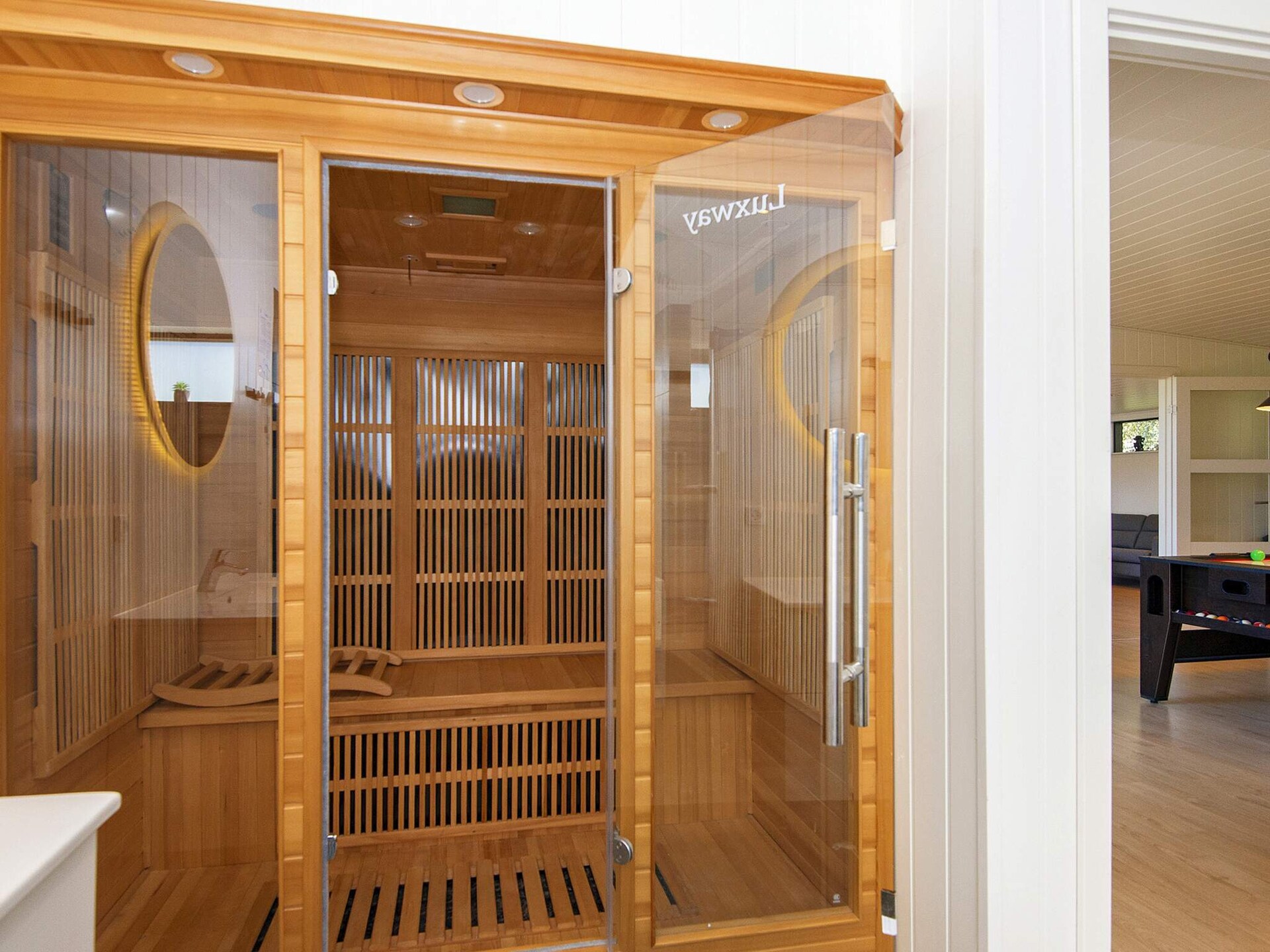 Nieuw vakantiehuis voor 12 personen met whirlpool, sauna & biljart op 700m van zee - foto 30