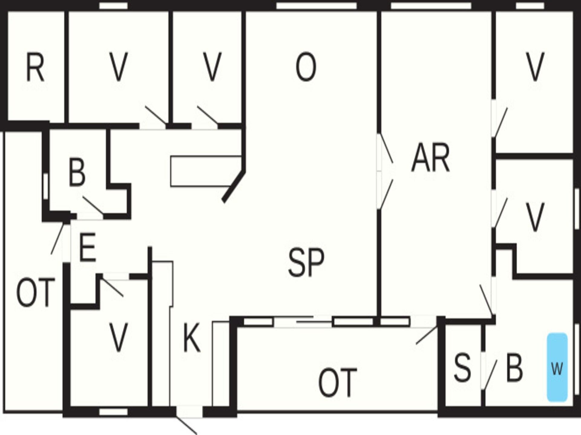 Nieuw vakantiehuis voor 12 personen met whirlpool, sauna & biljart op 700m van zee - foto 38