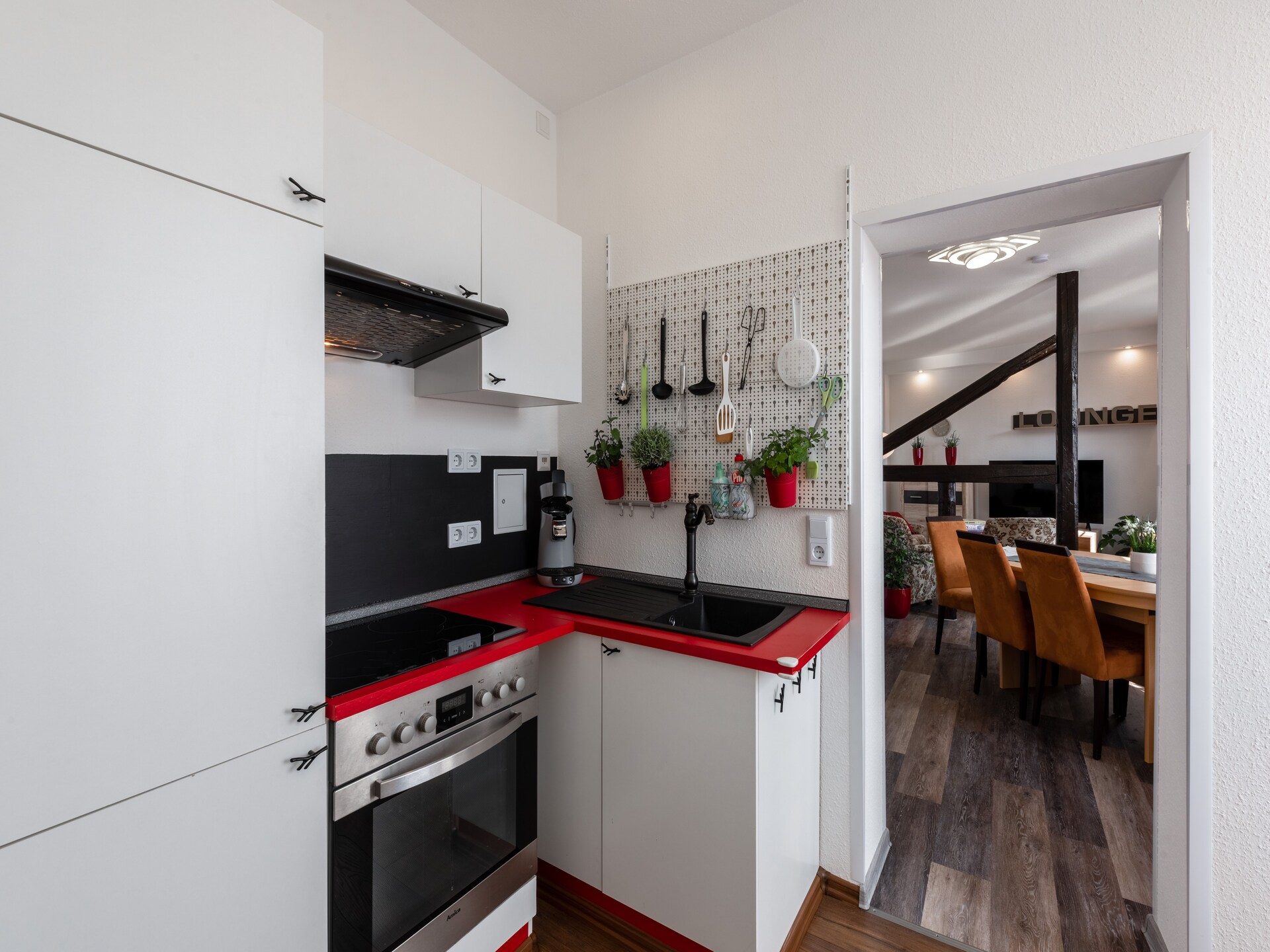 Ruim 6-persoons appartement met 2 badkamers nabij Blankenburg in de Harz - foto 9