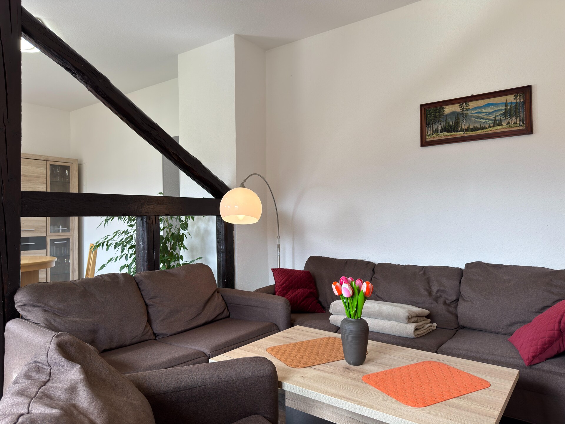 Ruim 6-persoons appartement met 2 badkamers nabij Blankenburg in de Harz - foto 3