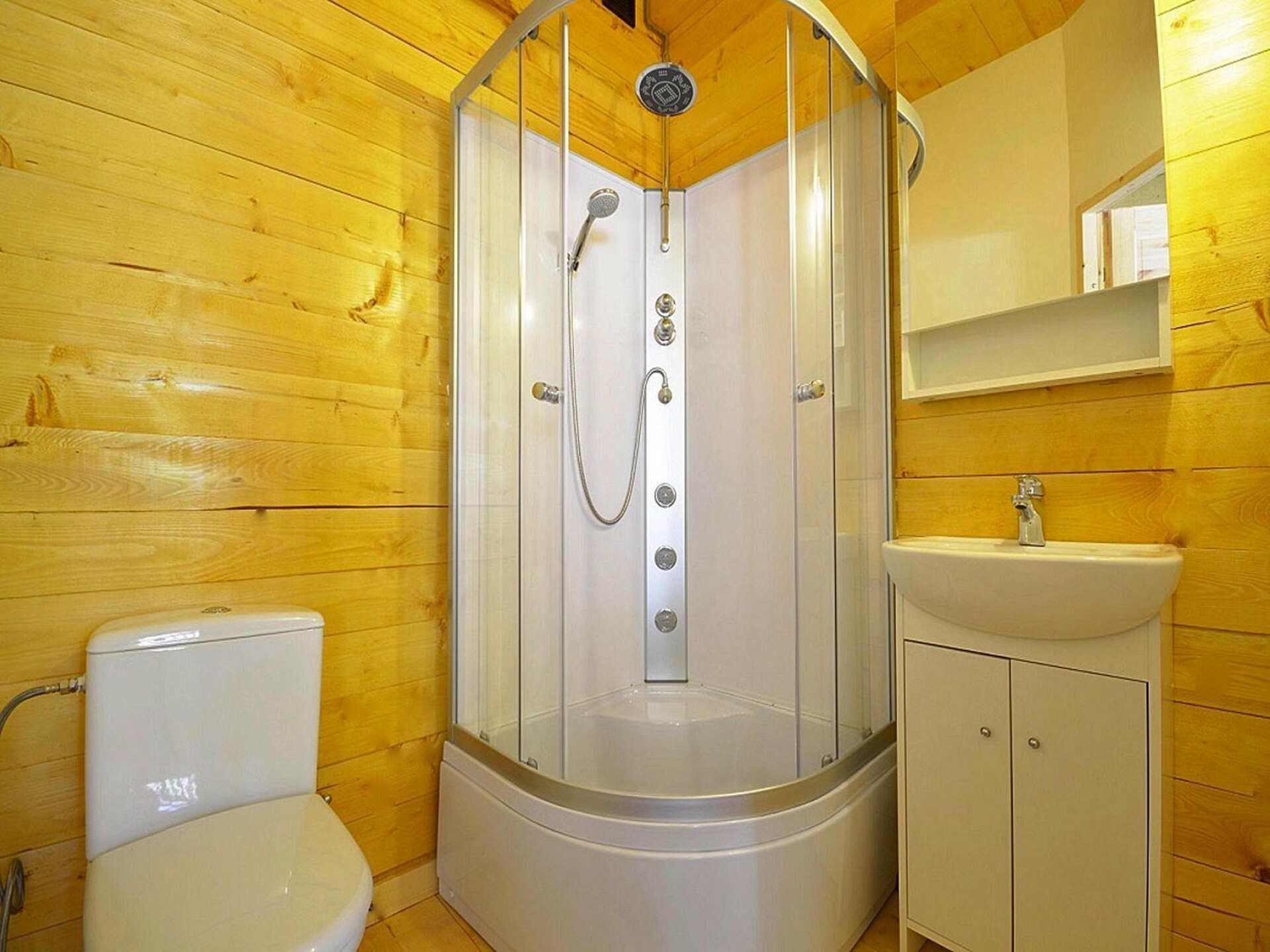 Moderne houten vakantiewoning bij strand van Pobierowo, 55m², 6 pers. - foto 10