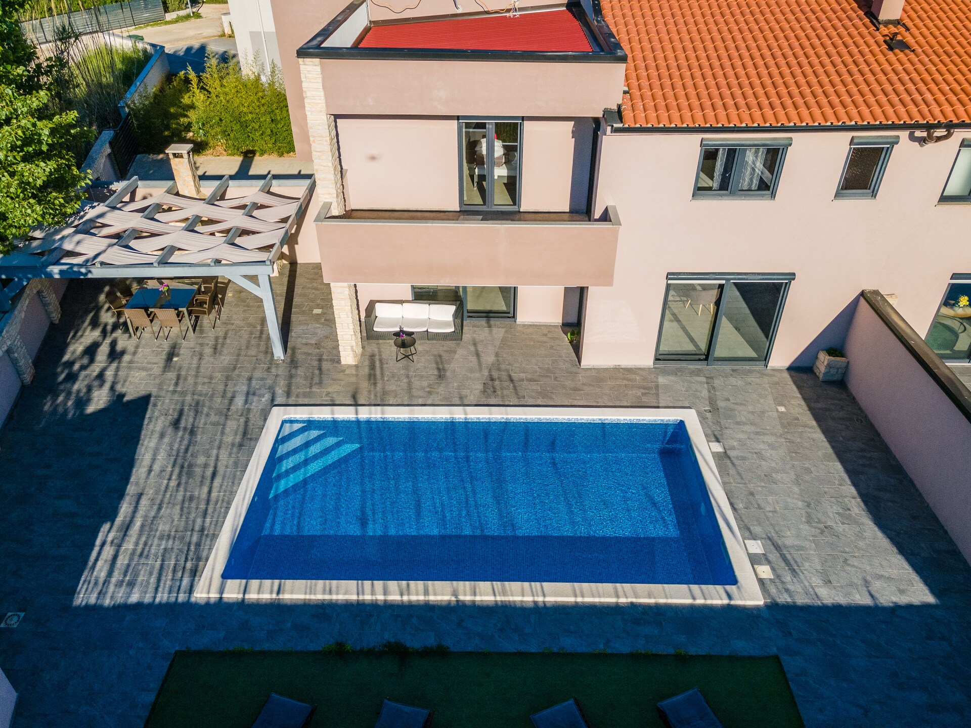 Villa Nika in Valbandon: privézwembad, 4 slaapkamers, vlakbij zee - foto 9