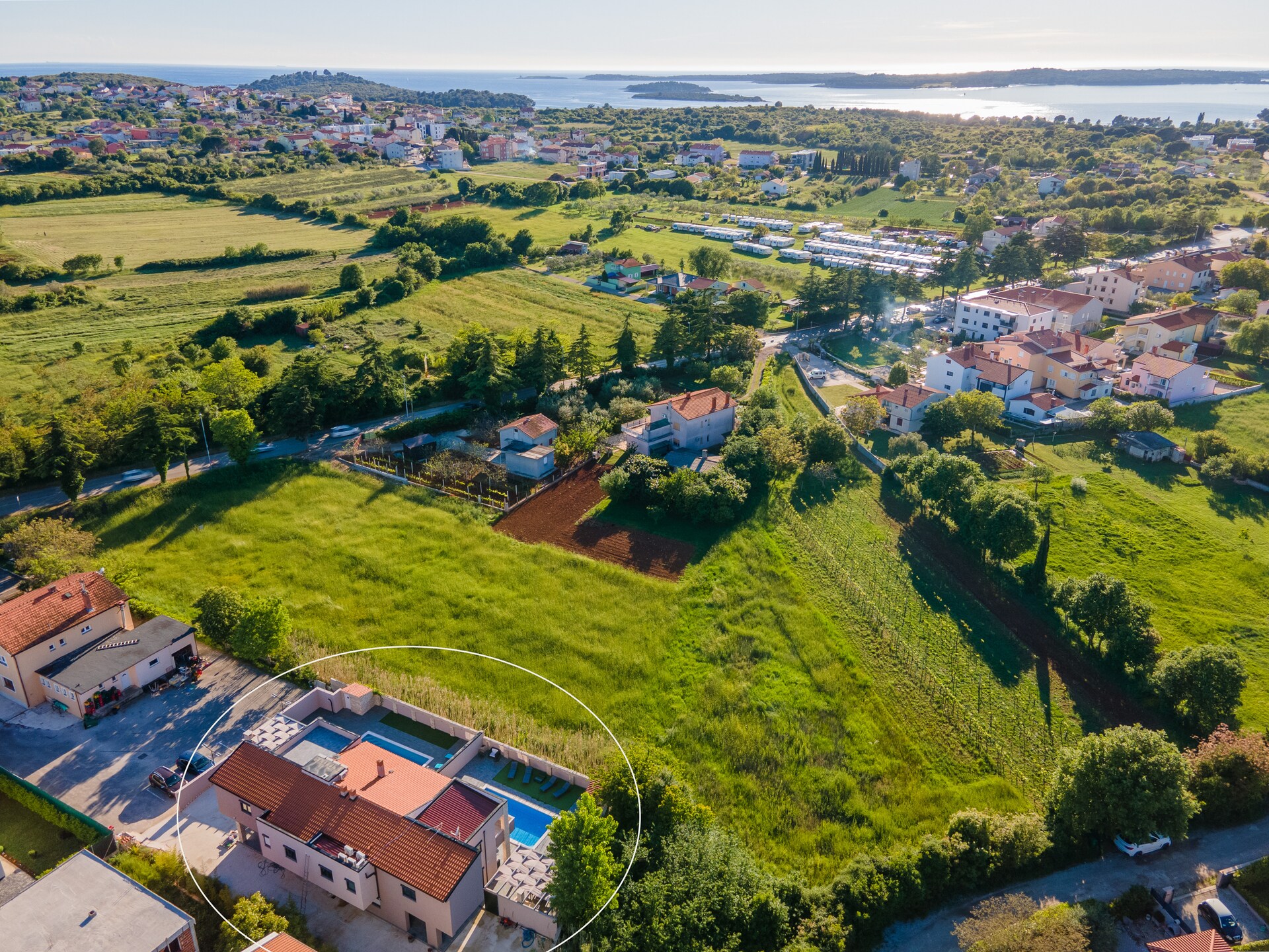 Villa Nika in Valbandon: privézwembad, 4 slaapkamers, vlakbij zee - foto 36