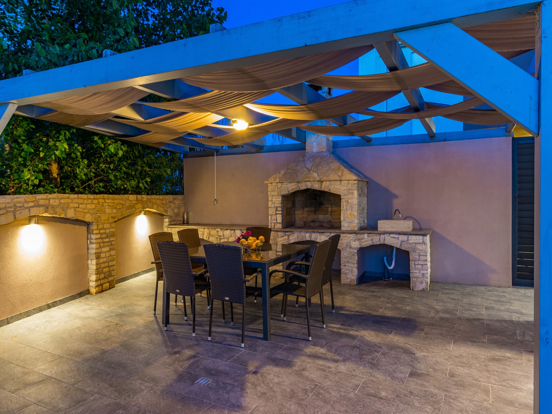 Villa Nika in Valbandon: privézwembad, 4 slaapkamers, vlakbij zee - foto 7