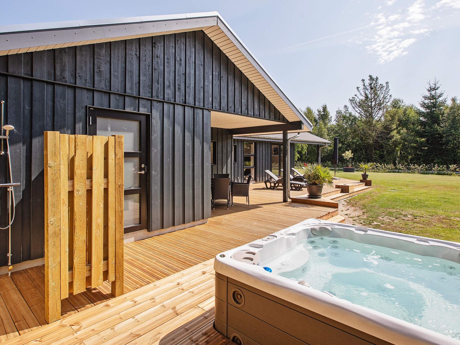 Op 600 m van zee: Modern vakantiehuis in Væggerløse met whirlpool - foto 22