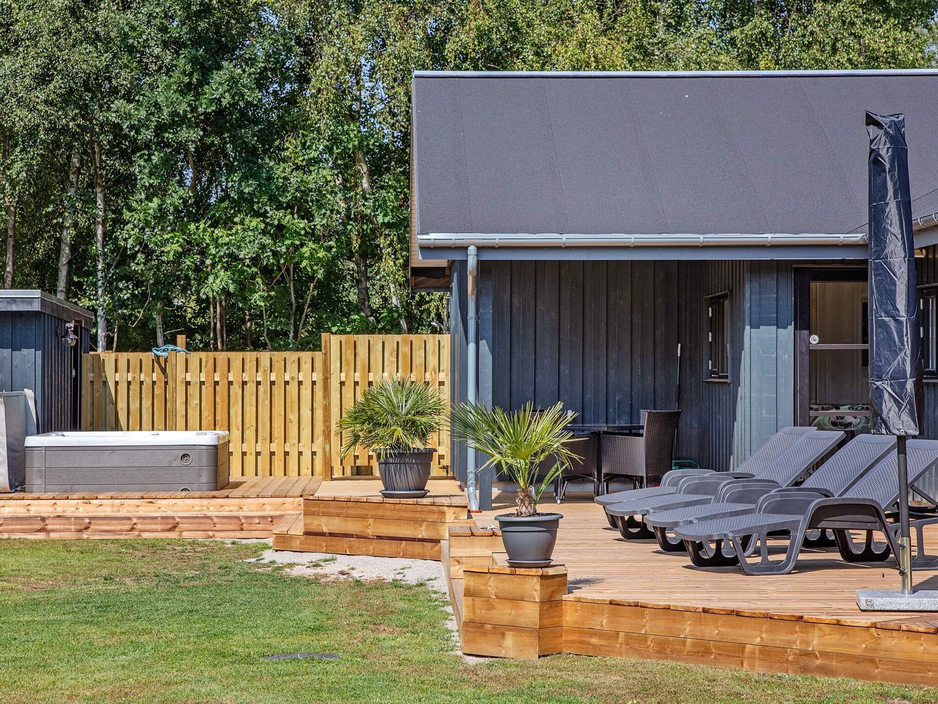 Op 600 m van zee: Modern vakantiehuis in Væggerløse met whirlpool - foto 42