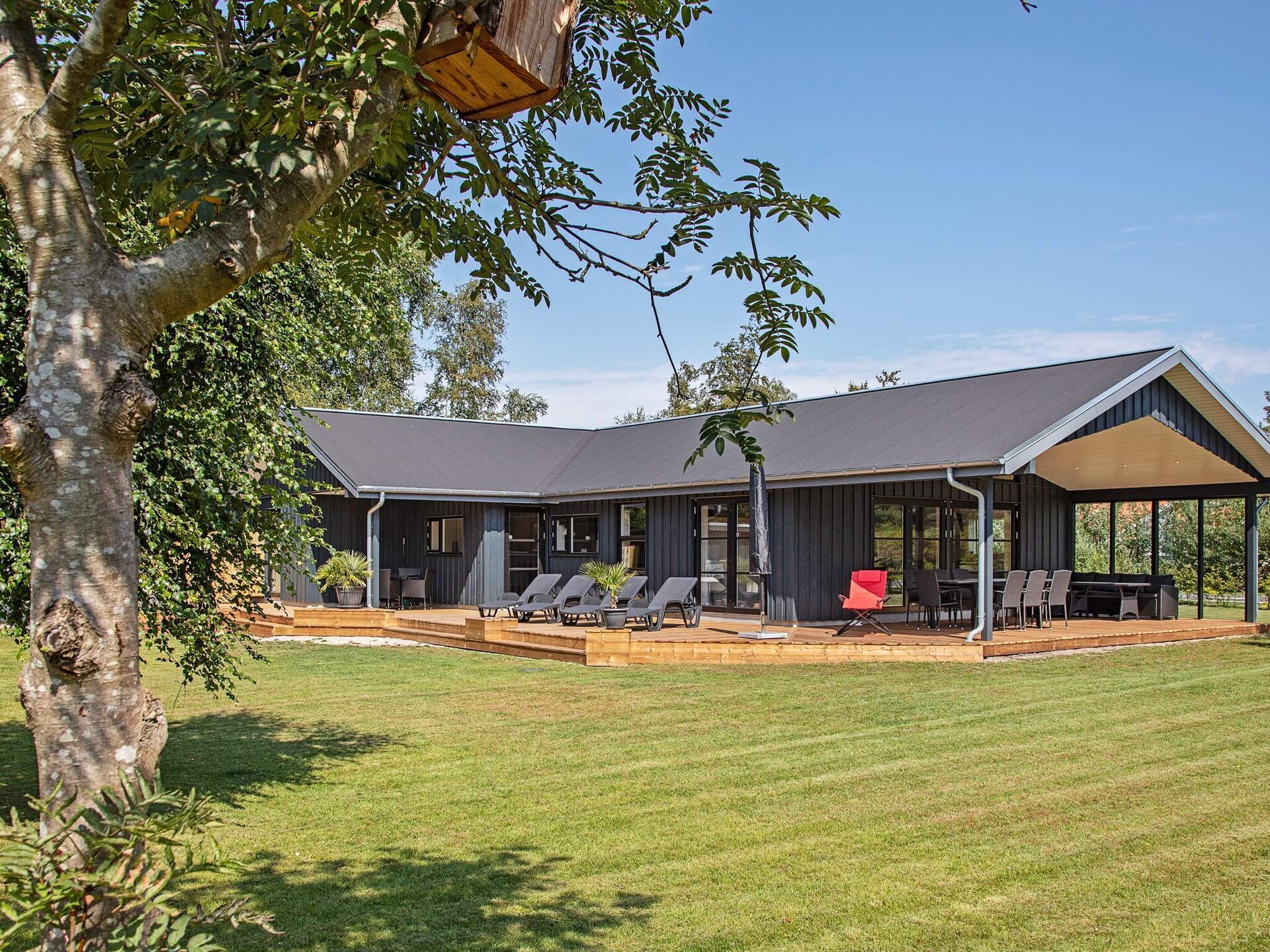 Op 600 m van zee: Modern vakantiehuis in Væggerløse met whirlpool - foto 48
