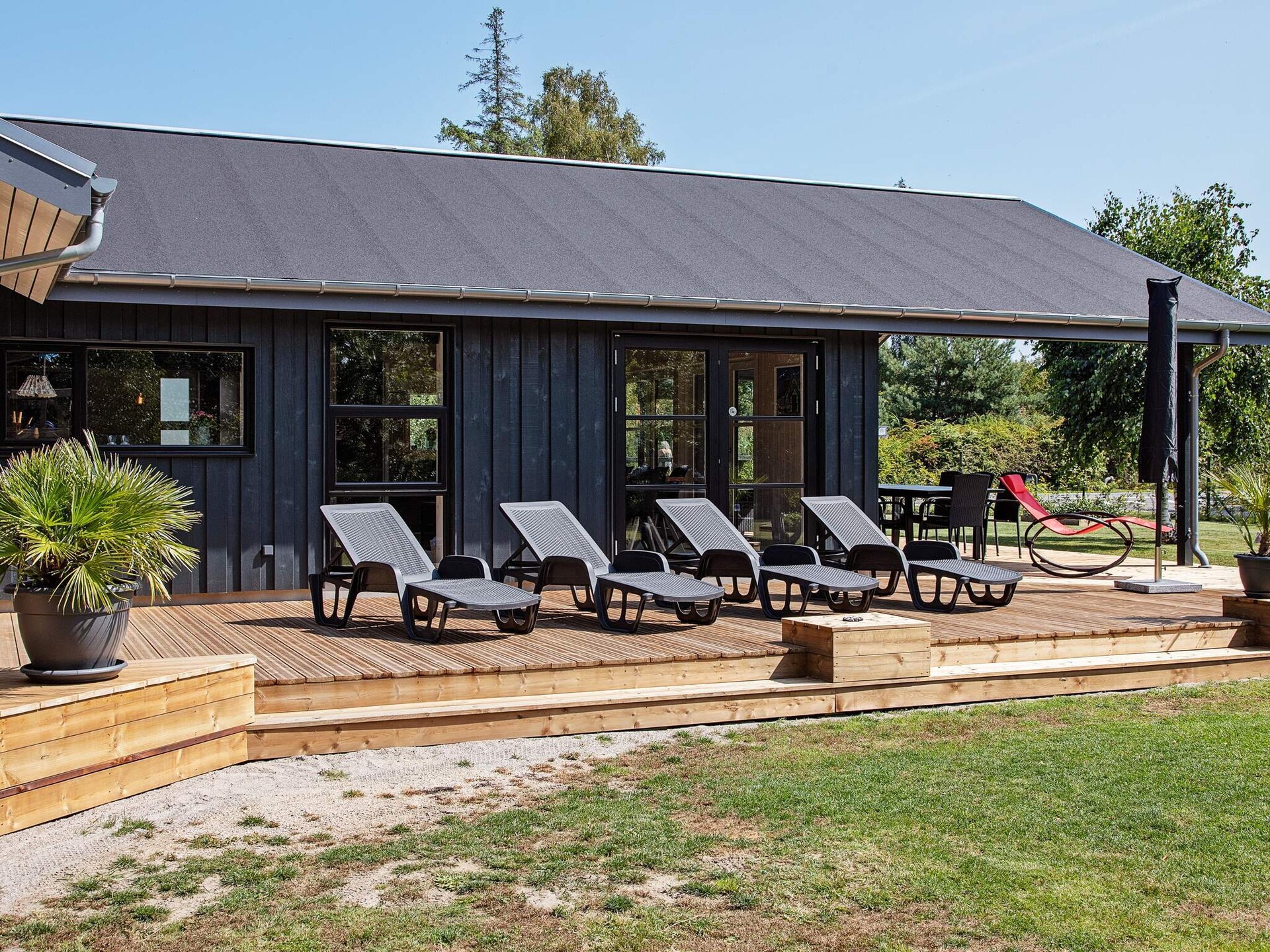 Op 600 m van zee: Modern vakantiehuis in Væggerløse met whirlpool - foto 49