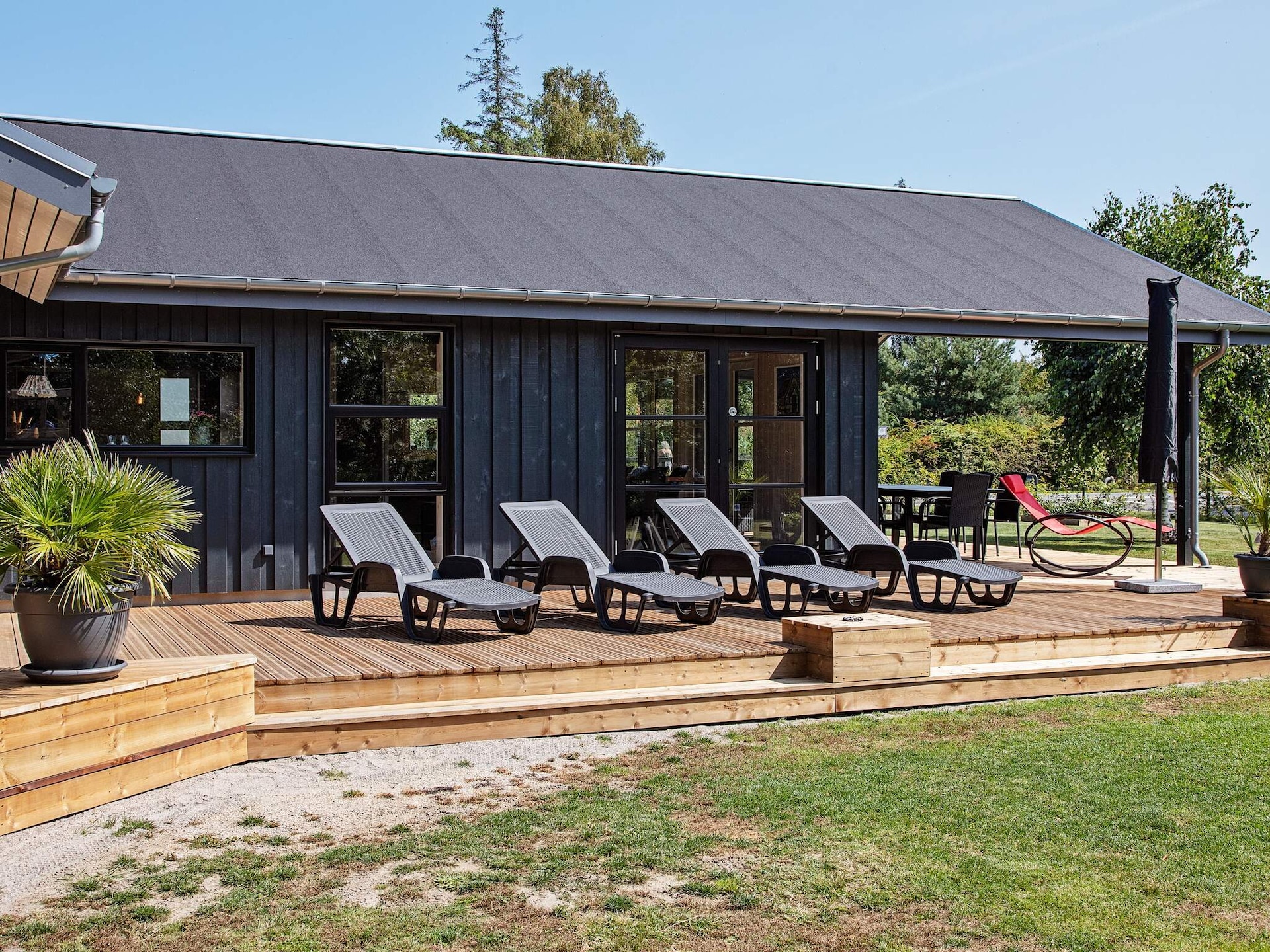 Op 600 m van zee: Modern vakantiehuis in Væggerløse met whirlpool - foto 49