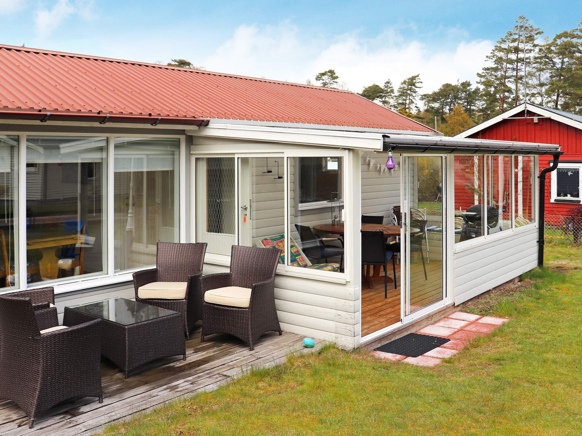 5-persoons vakantiehuis in Mellbystrand op 1,3 km van zee - foto 2