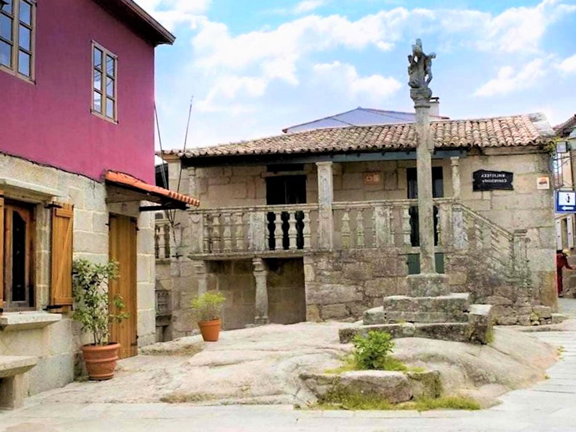 Casa do Sal – Historisch zouthuis boven de zee in Combarro - foto 1