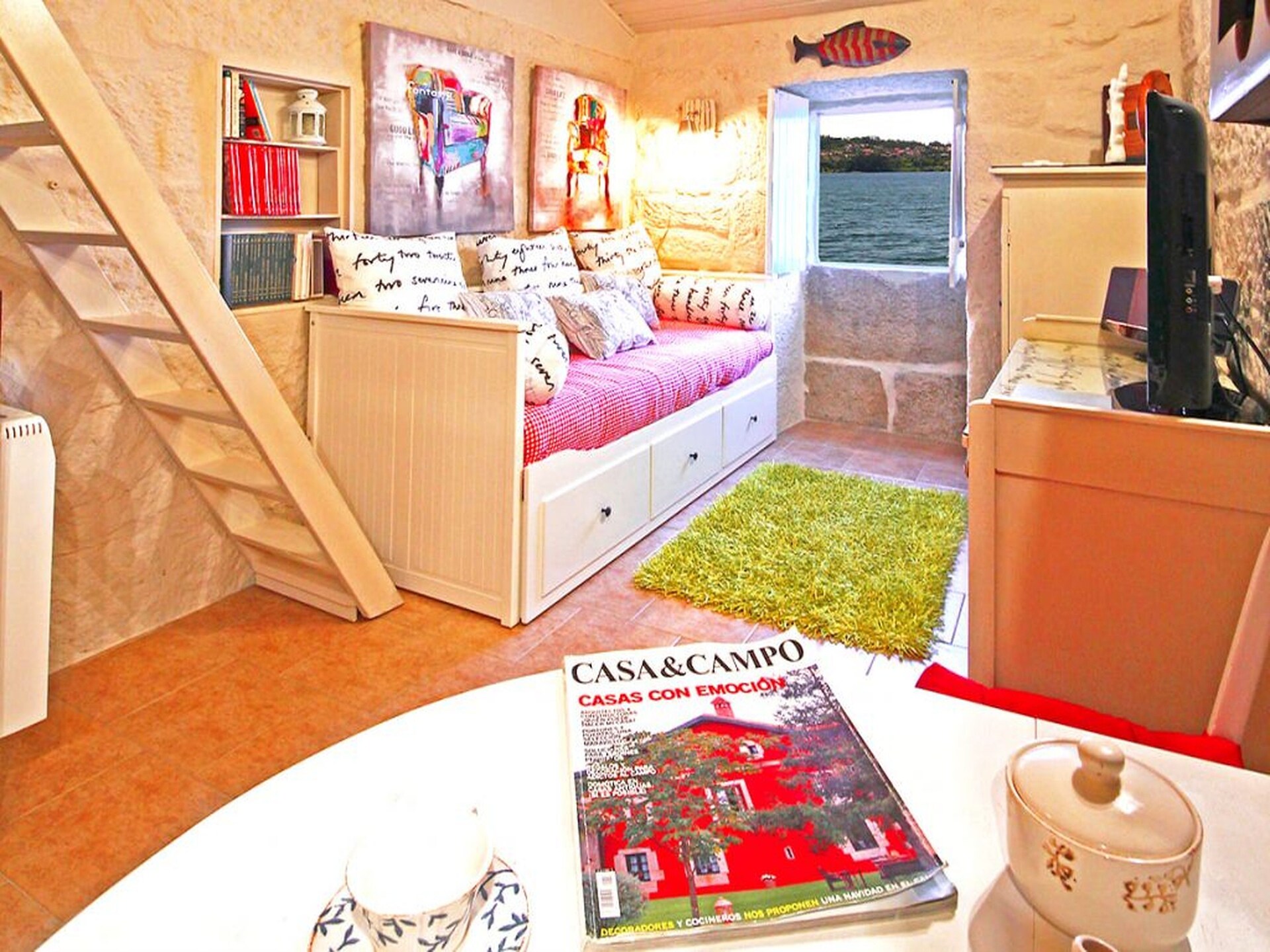 Casa do Sal – Historisch zouthuis boven de zee in Combarro - foto 8