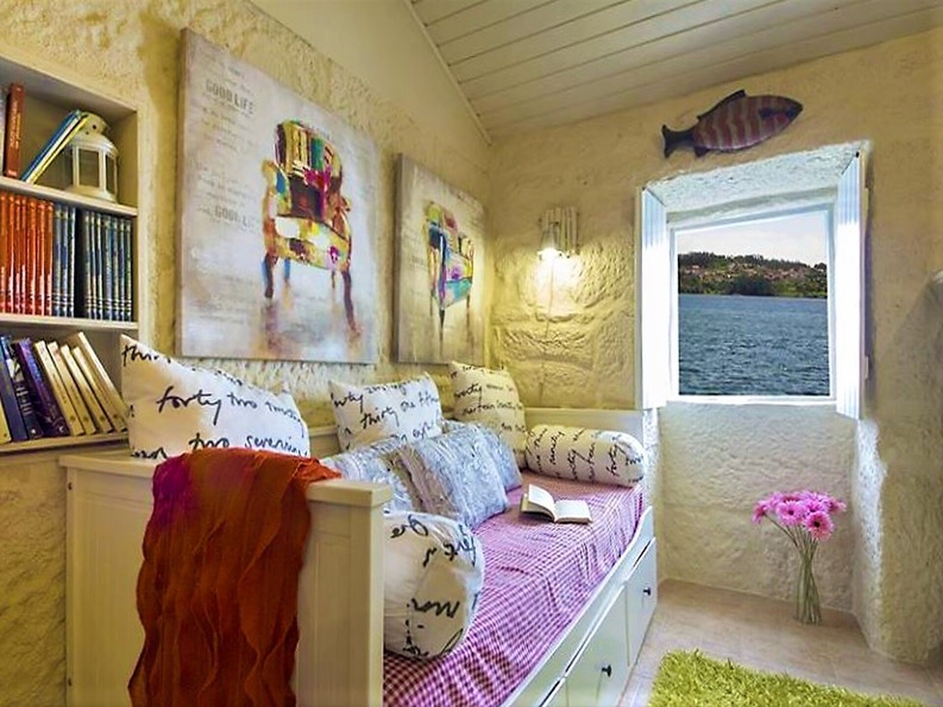 Casa do Sal – Historisch zouthuis boven de zee in Combarro - foto 9