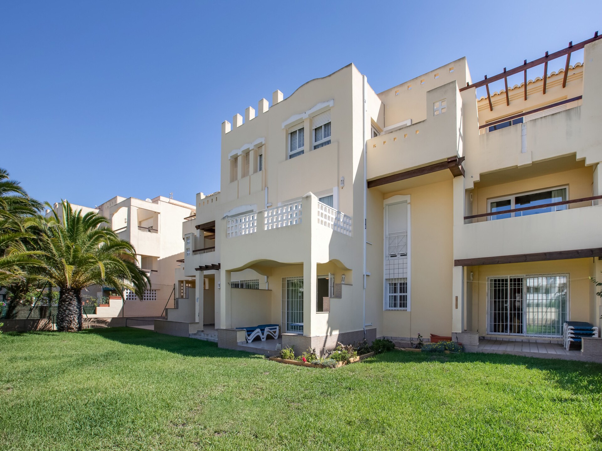 Macael Bajo 203: licht appartement op begane grond op 400m van het strand - foto 1