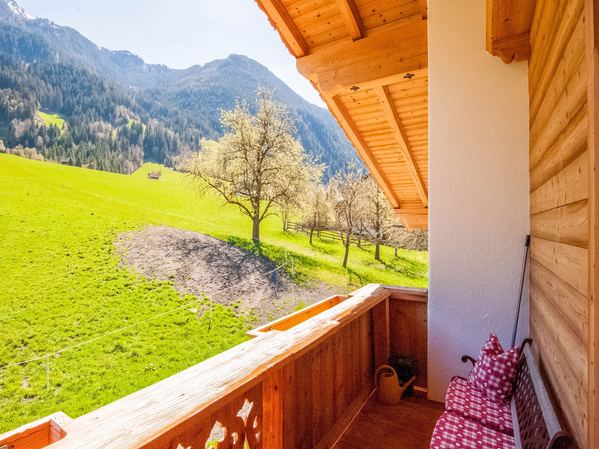 Panoramisch appartement met balkon in Ramsau, Zillertal - foto 23