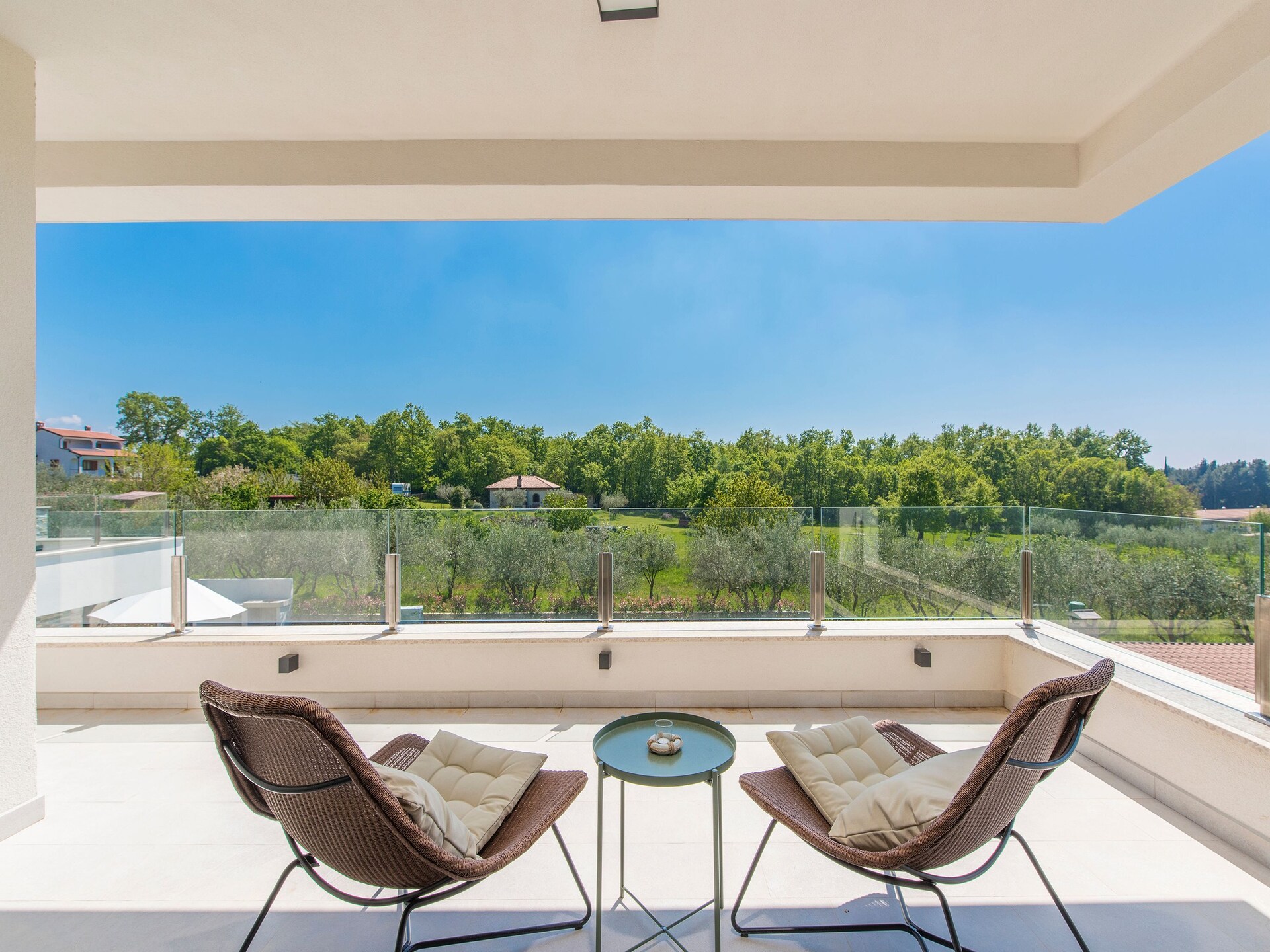 Luxe villa Blanca met privézwembad en zeezicht nabij Novigrad - foto 33