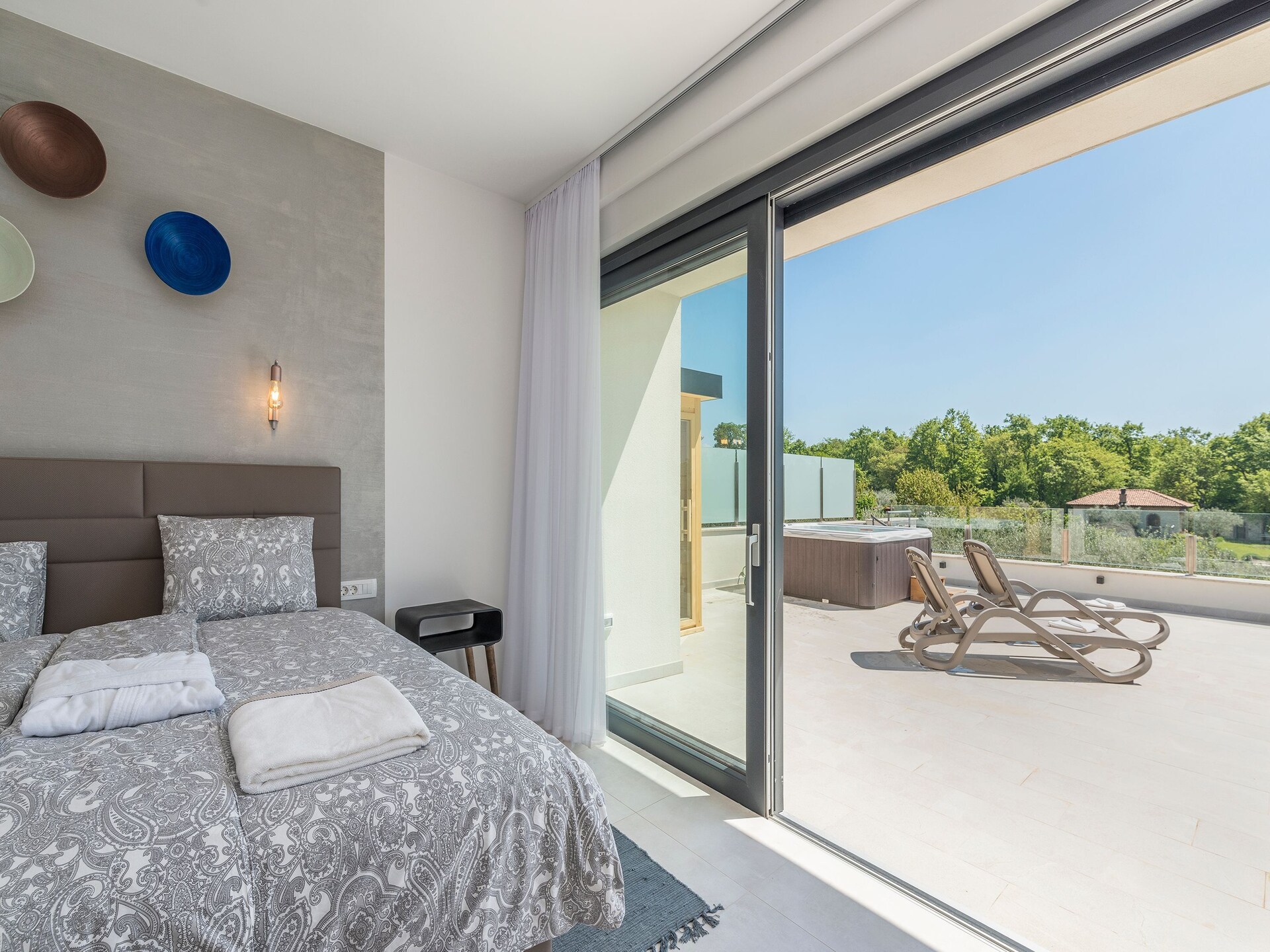 Luxe villa Blanca met privézwembad en zeezicht nabij Novigrad - foto 17