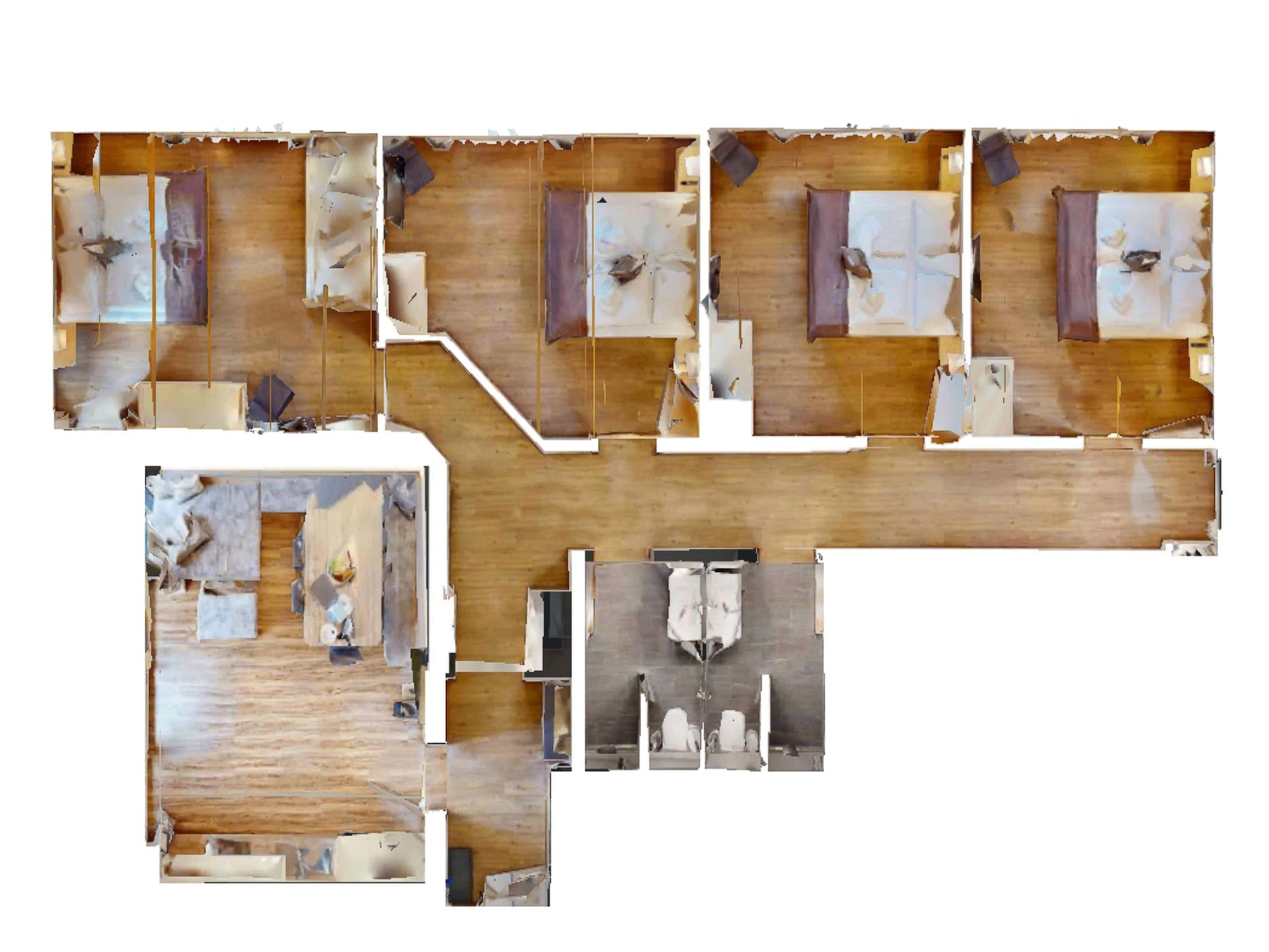 Op 500m van de piste: Ruim appartement in Neukirchen voor 10 personen - foto 17