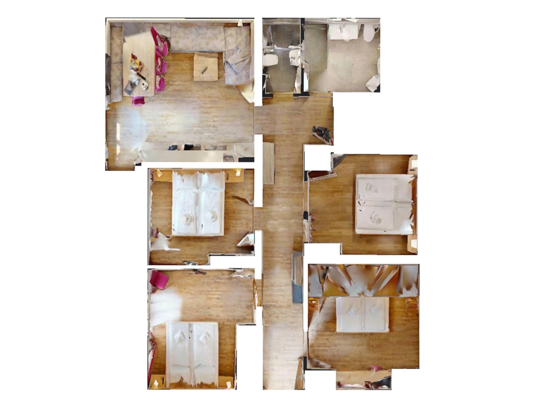 Ruim appartement voor 10 personen in Neukirchen, 250m van de skilift - foto 28