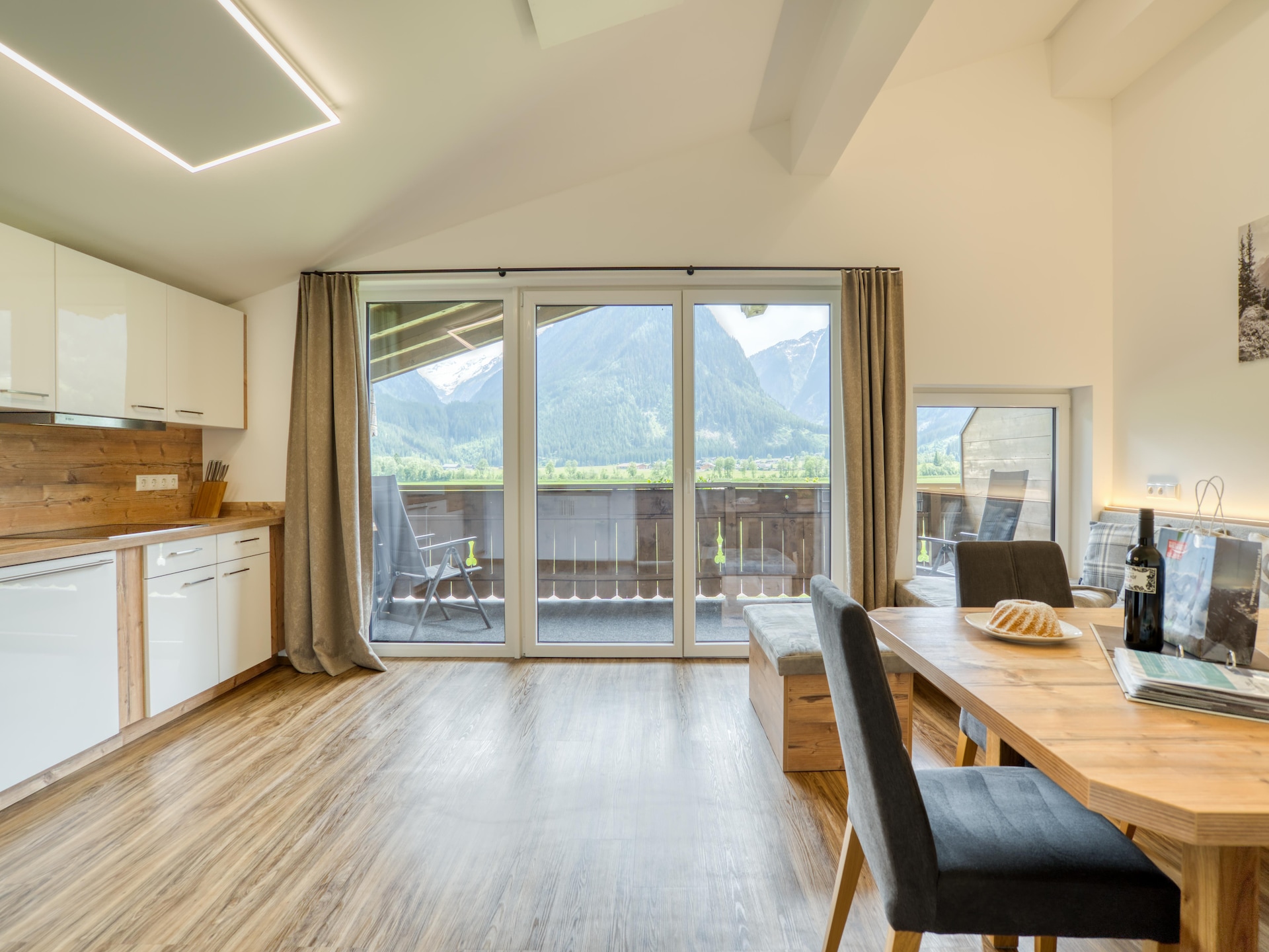 Op 500 m van de piste: Ruim appartement in Neukirchen - foto 2