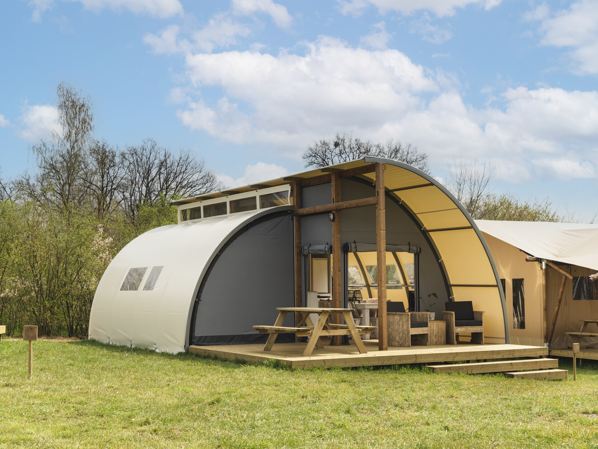 Glamping tent met wellness aan de Regge in Zuna - foto 1