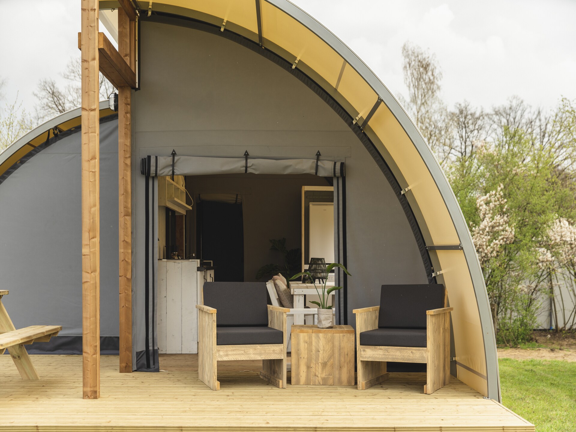 Glamping tent met wellness aan de Regge in Zuna - foto 14