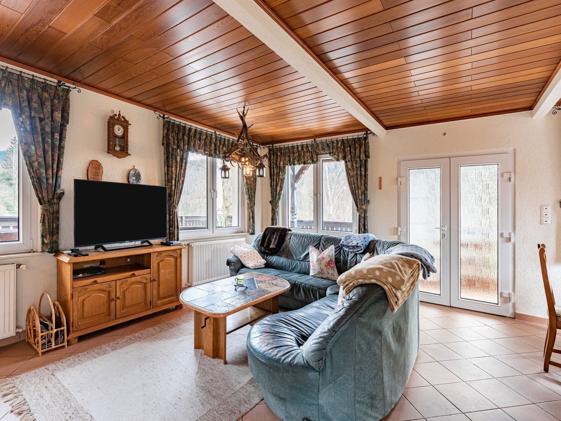 Ferienhaus Oase: Luxe houten vakantiehuis met panoramisch uitzicht over het Thüringer Woud - foto 20