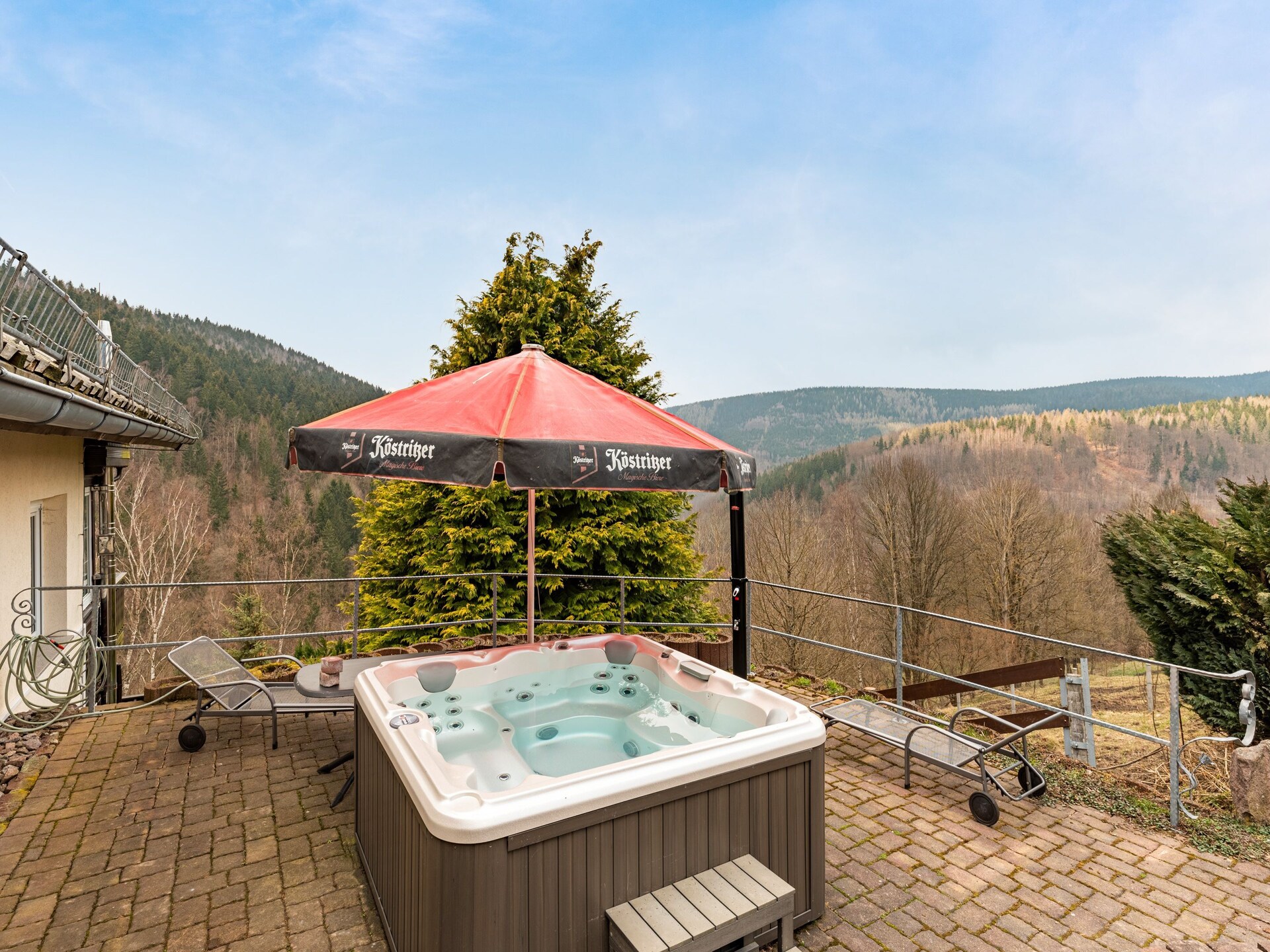 Ferienhaus Oase: Luxe houten vakantiehuis met panoramisch uitzicht over het Thüringer Woud - foto 26