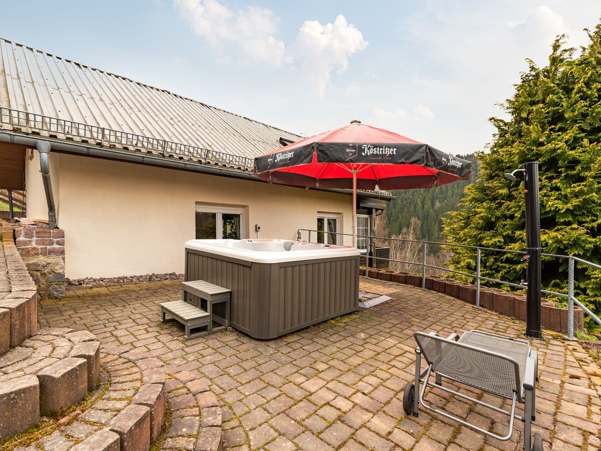 Ferienhaus Oase: Luxe houten vakantiehuis met panoramisch uitzicht over het Thüringer Woud - foto 22