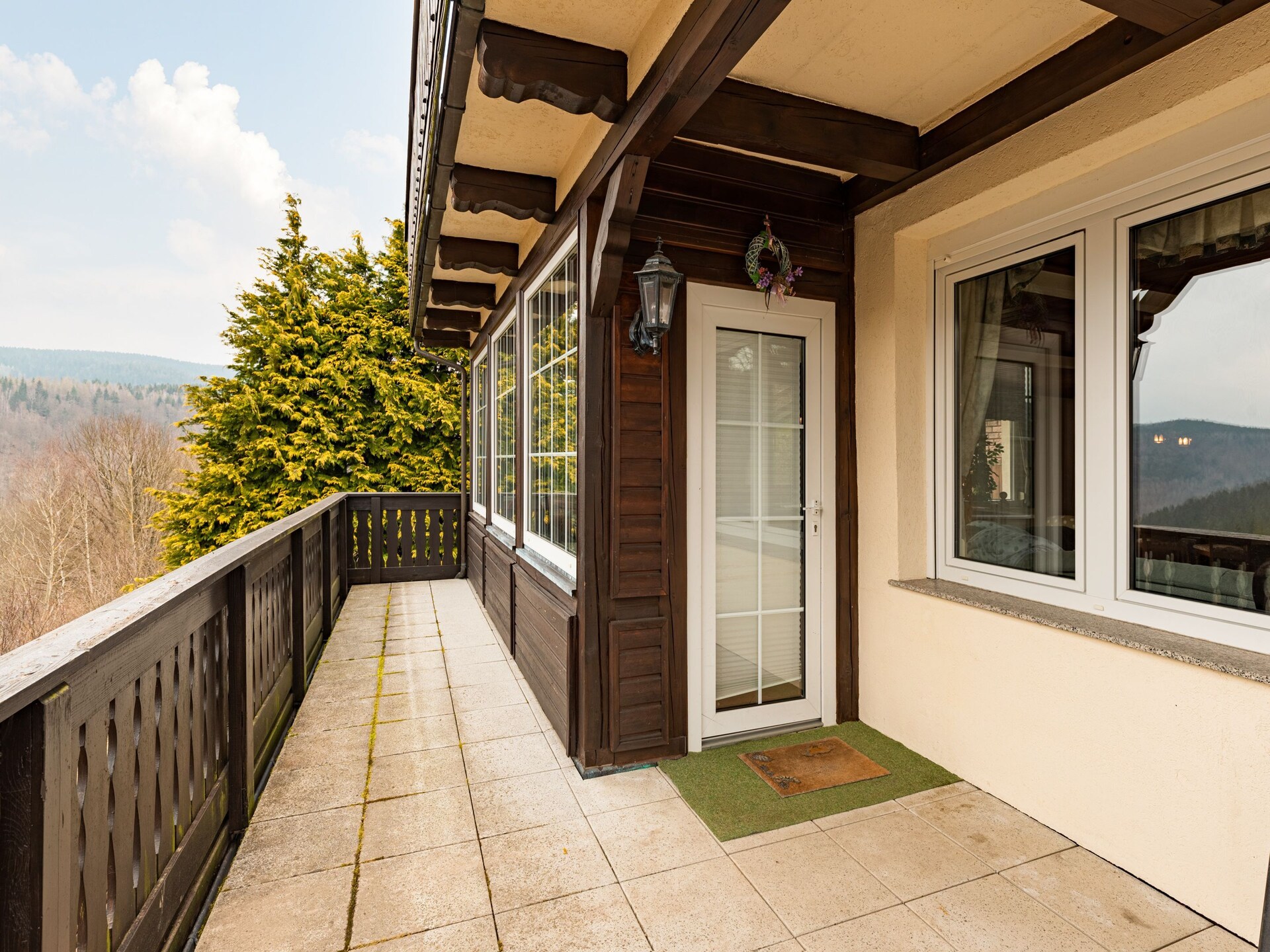Ferienhaus Oase: Luxe houten vakantiehuis met panoramisch uitzicht over het Thüringer Woud - foto 17