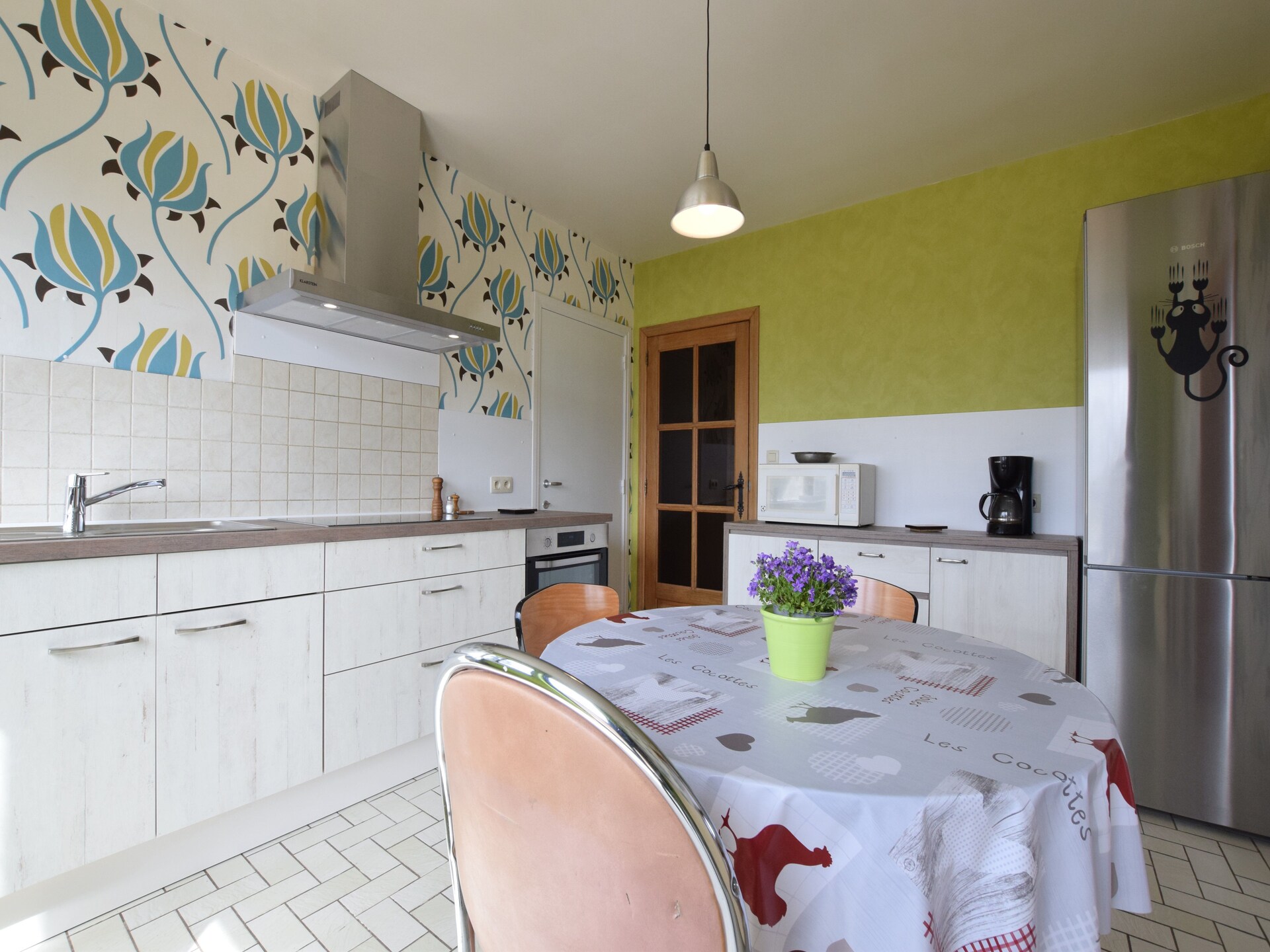 6-persoons vakantiehuis met open haard en tuin in Porcheresse - foto 12