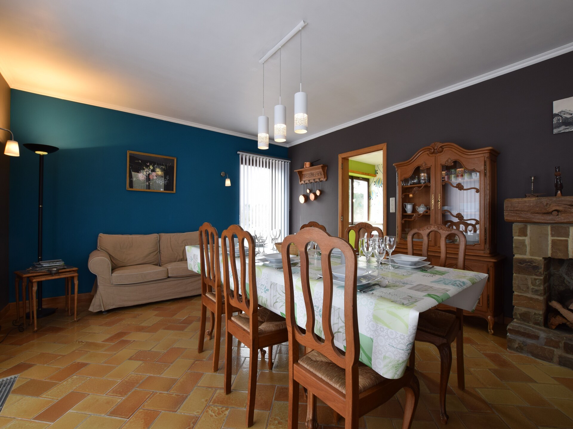 6-persoons vakantiehuis met open haard en tuin in Porcheresse - foto 11