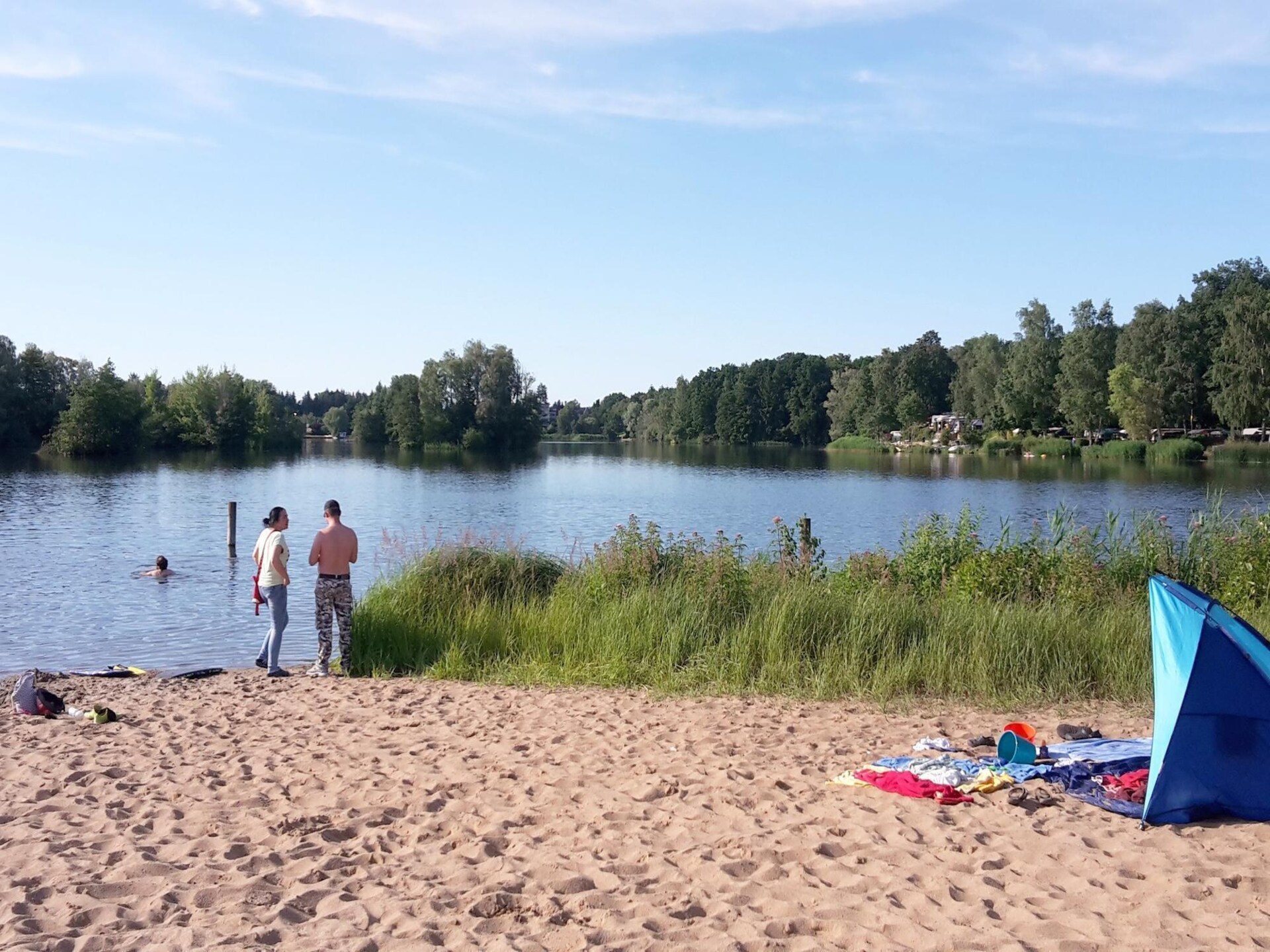 Modern appartement aan de Prüßsee, 6 personen, natuurpark Lauenburg - foto 33