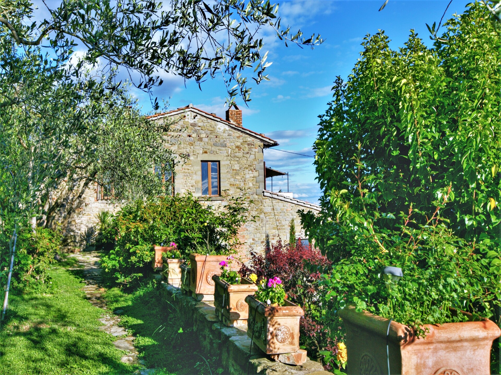 Villa Letizia: authentiek Toscaans stenen huis met wellness en uitzicht op het Trasimeense Meer - foto 15