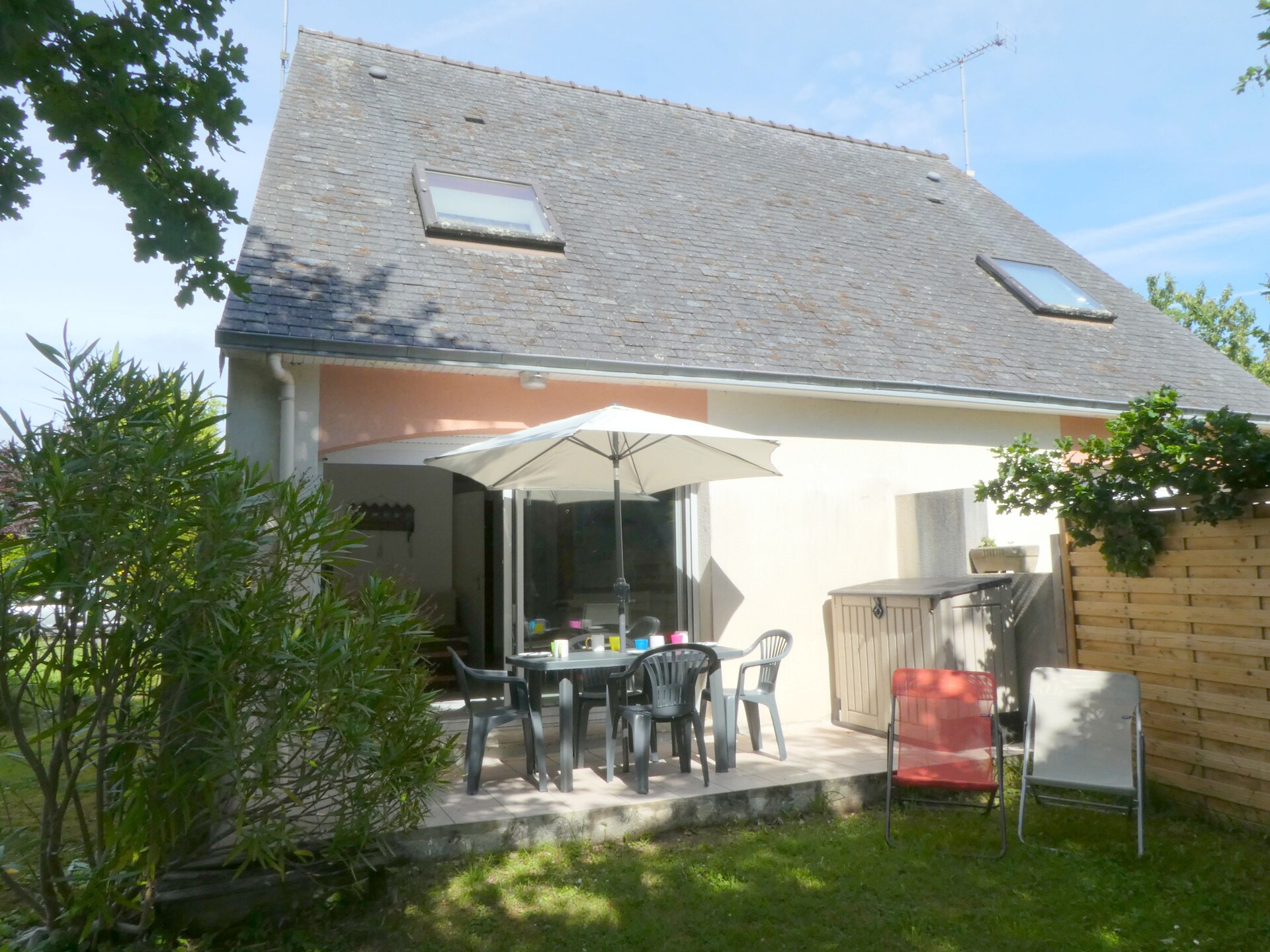 Knus vakantiehuis op 500m van het strand in Beg Meil, Bretagne - foto 1