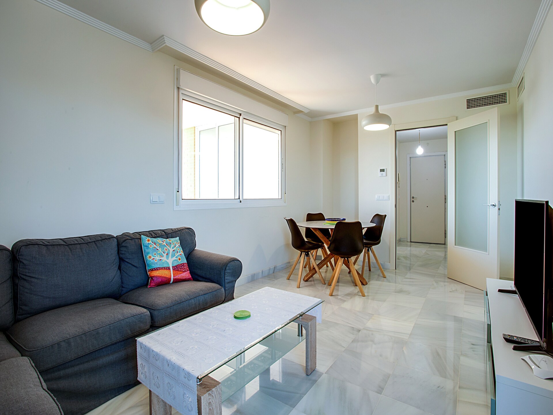 Licht appartement op de begane grond met zwembad, 500m van strand in Roquetas de Mar - foto 15