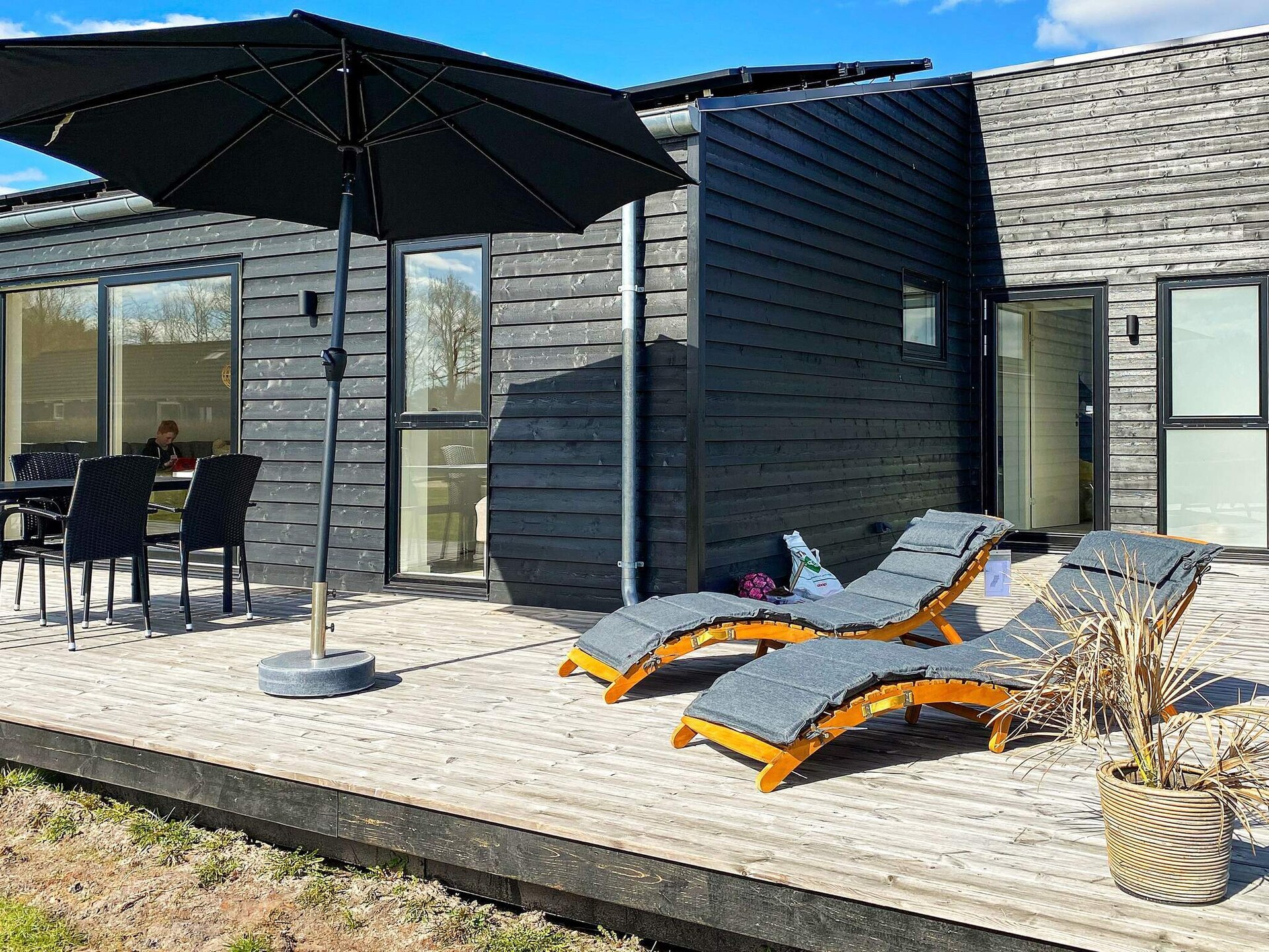 Stijlvol vakantiehuis voor 8 bij het Kvie Sø meer in Ansager - foto 2