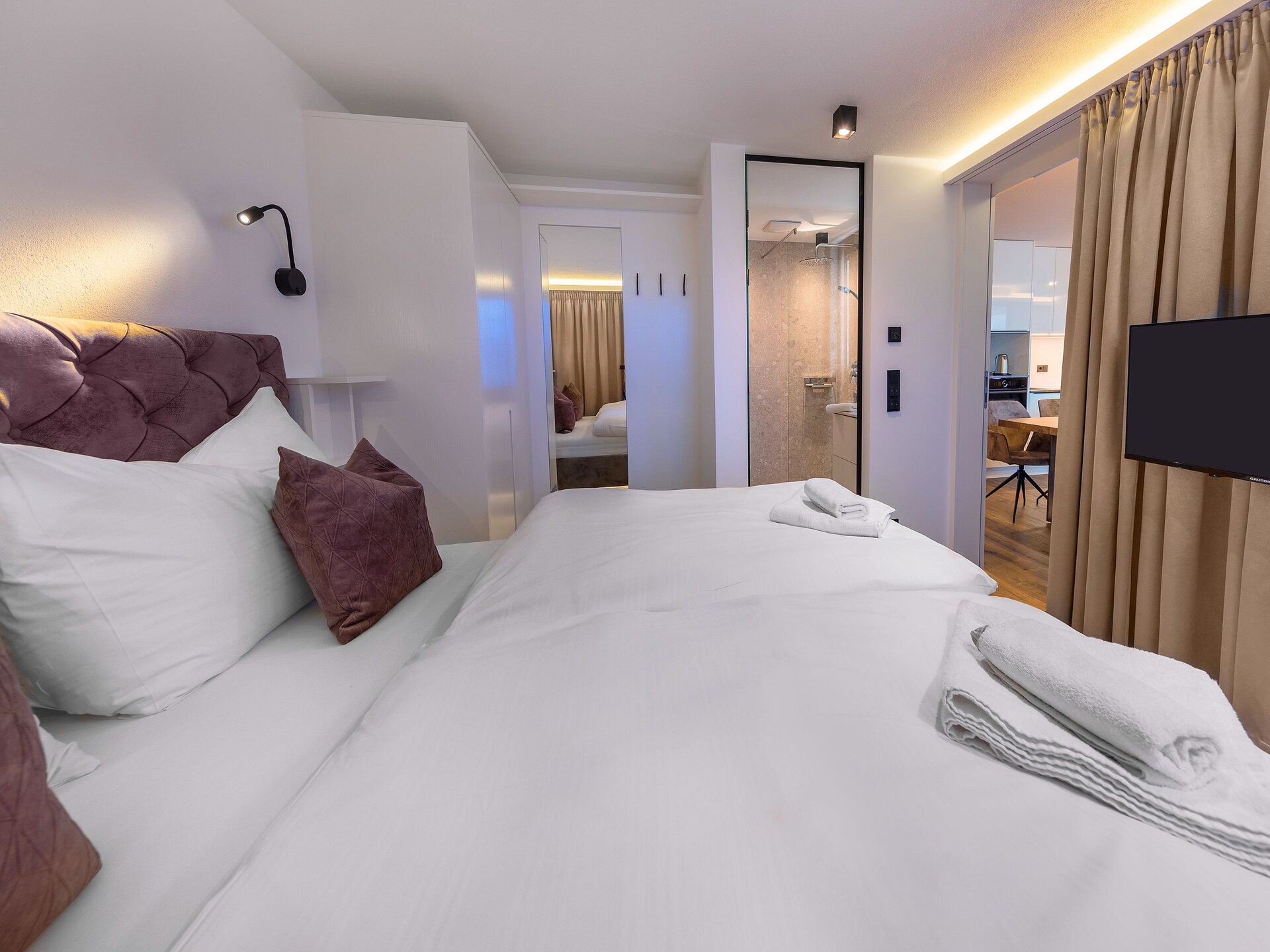 Nieuw appartement met bergzicht, sauna en terras in Bramberg - foto 8