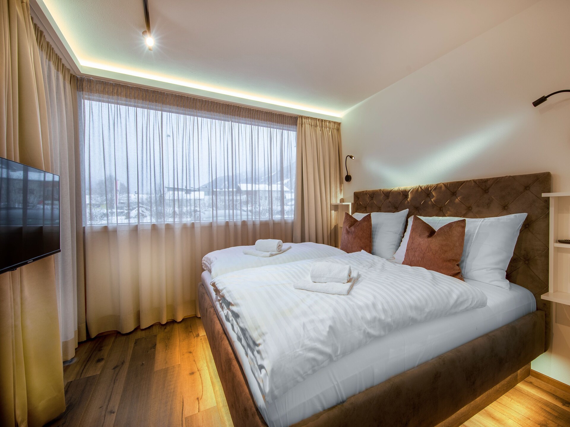 Ruim appartement met 3 slaapkamers, sauna en bergzicht in Bramberg - foto 11
