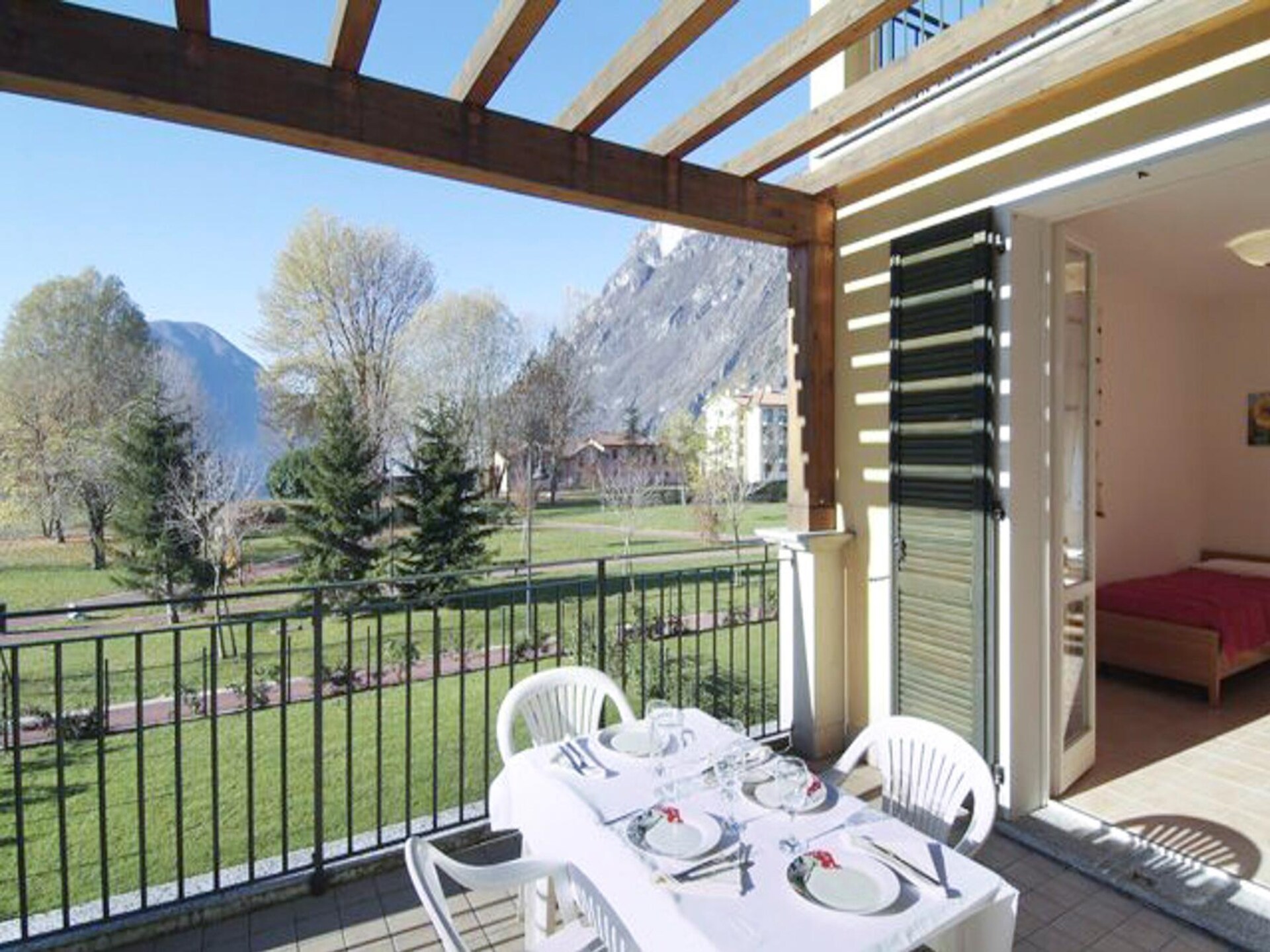Knusse studio met balkon en bergzicht aan het Meer van Lugano - foto 19