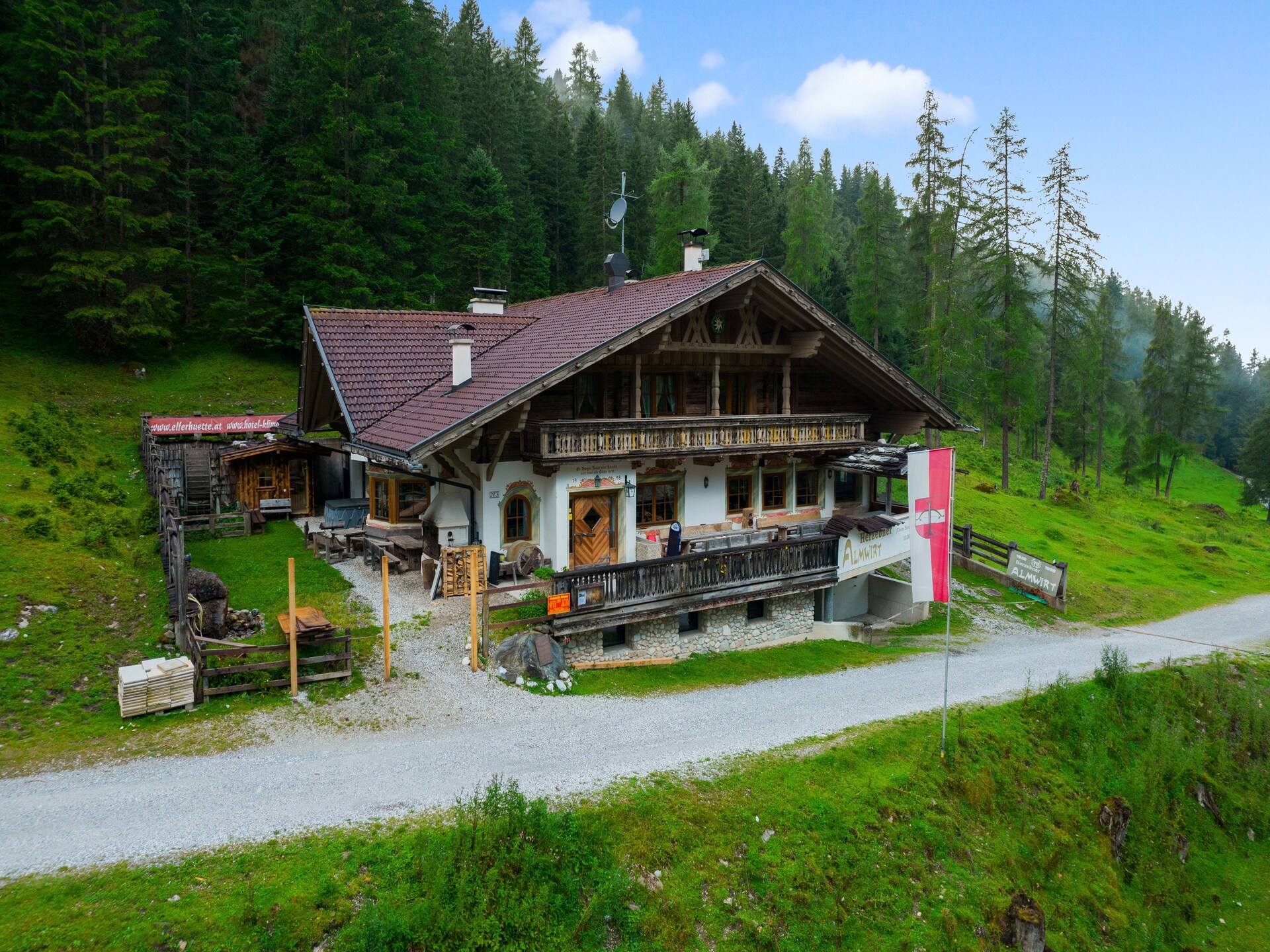 Herzebenalm: Rustiek landhuis voor 15 personen direct aan de rodelbaan in Stubaital - foto 2